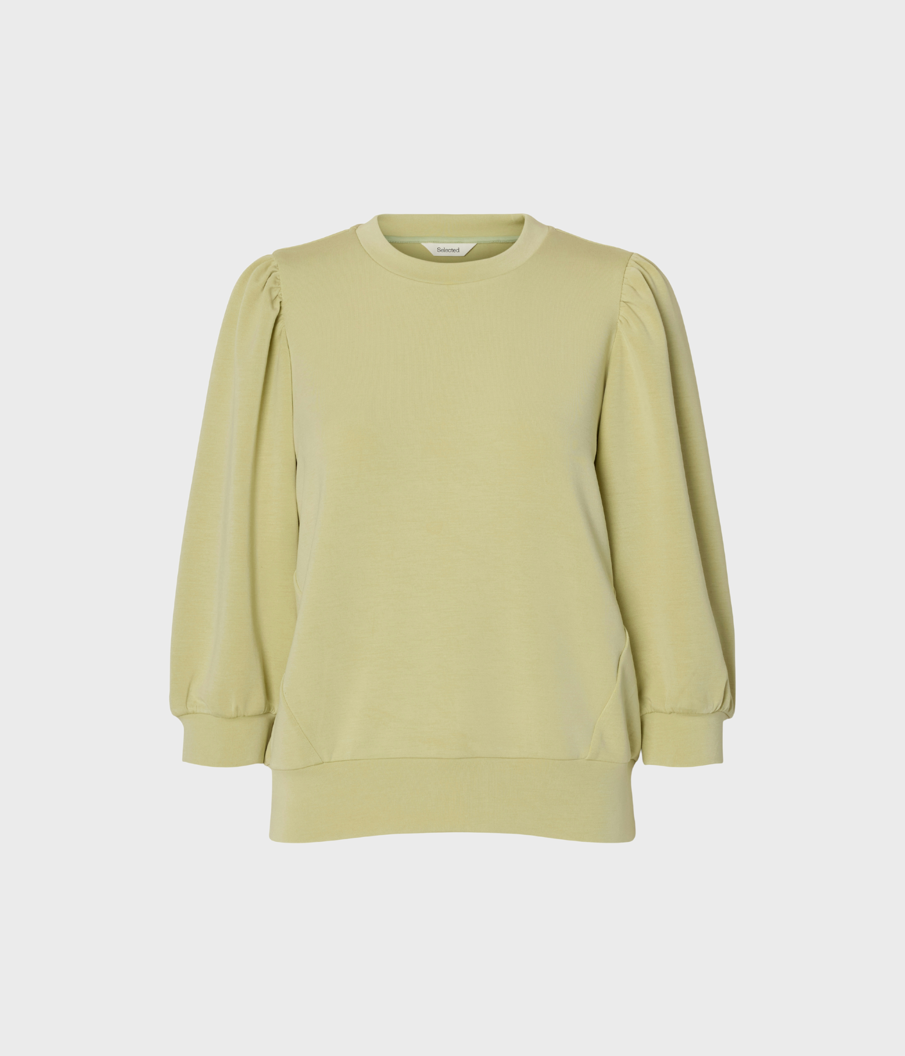 SLFTENNY 3/4 SWEAT TOP NOOS. (Lint) - D.O. Design Only