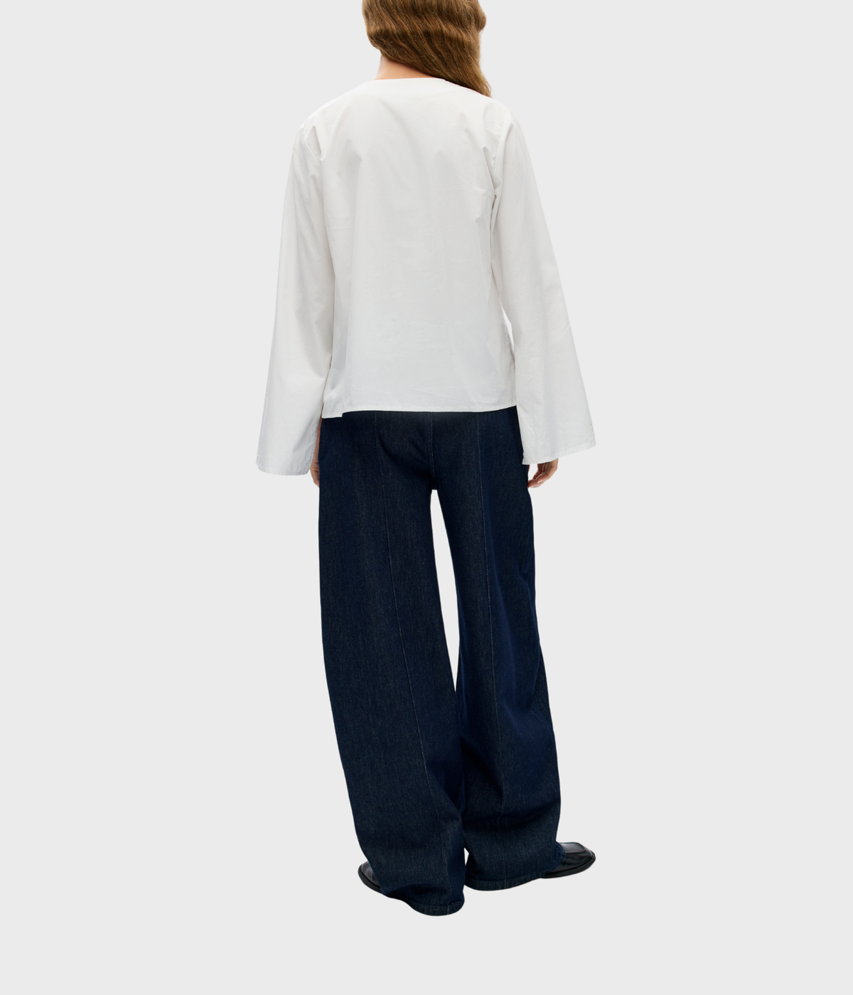 Objjulie L/S Lo Shirt E Aw 26 (Cloud Dancer)