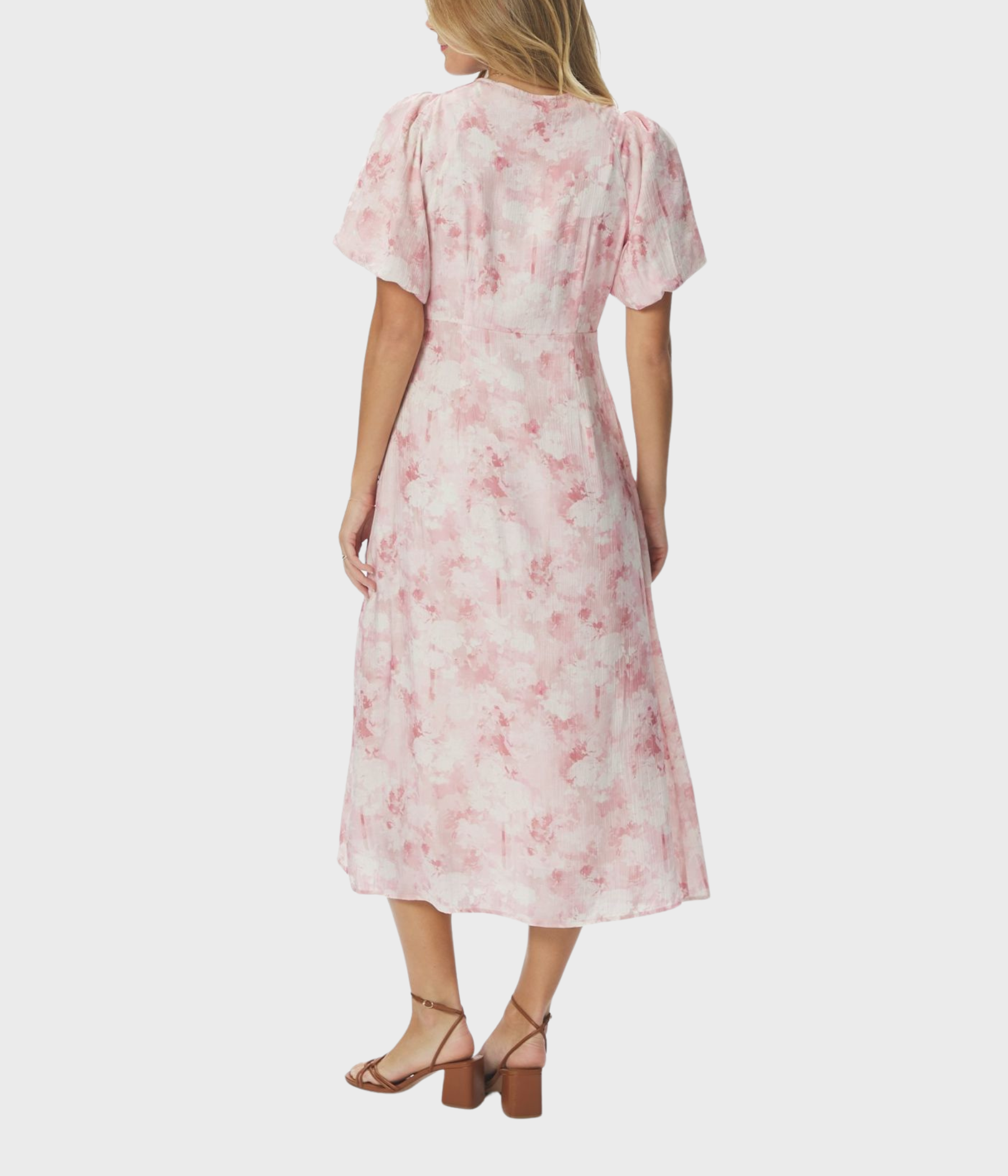 Illana Floral Fusion Dress (165 Rose) - D.O. Design Only