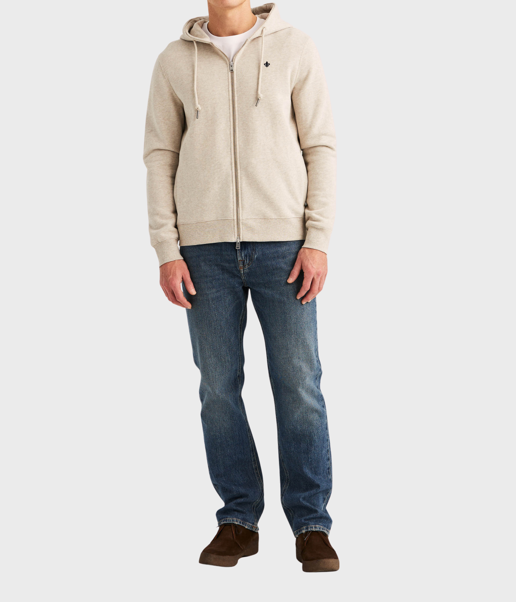 Brandon Lily Zip Hood (05 Khaki)