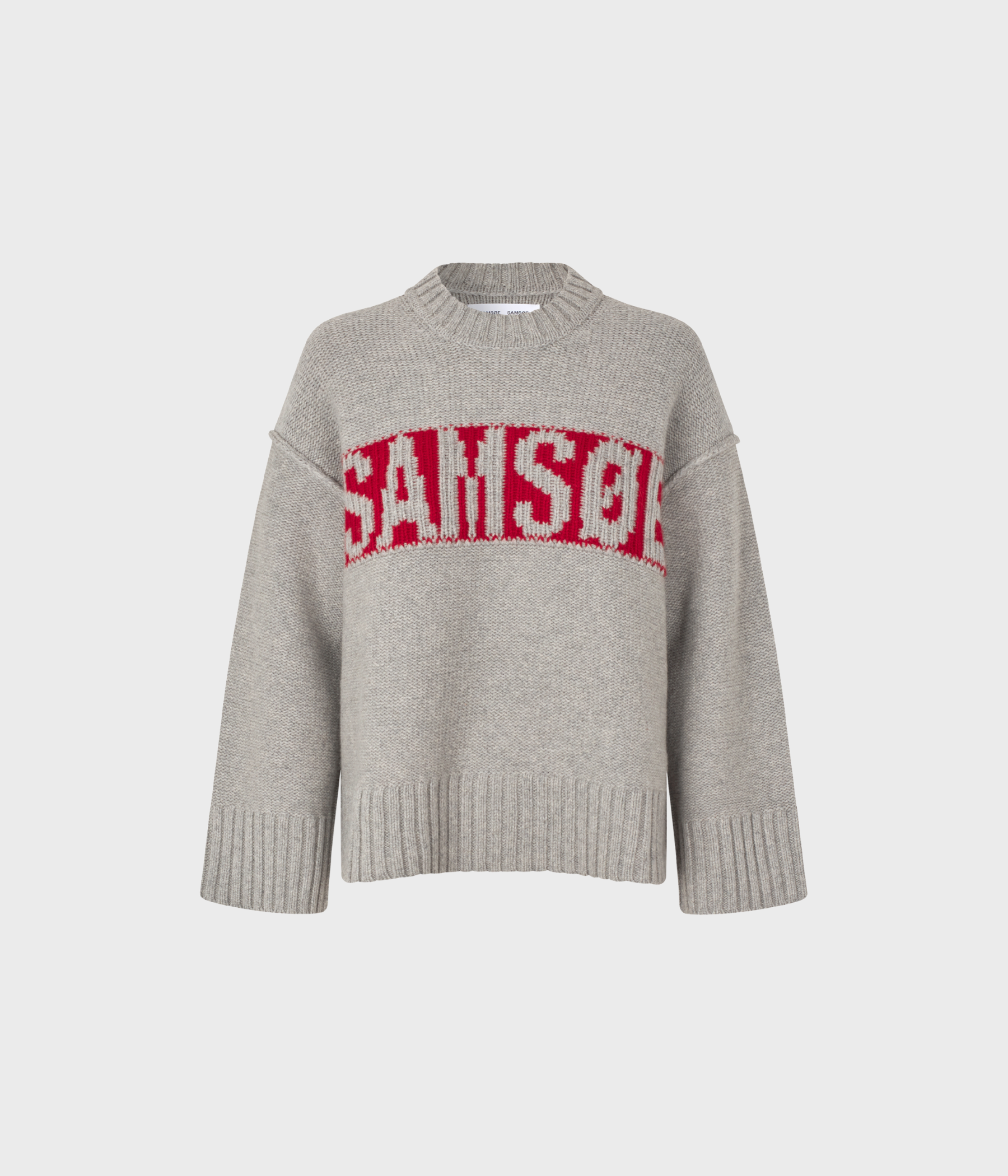 SAKEIKU SAMSØE SWEATER 11250 (CLR000337 GREY MEL.)
