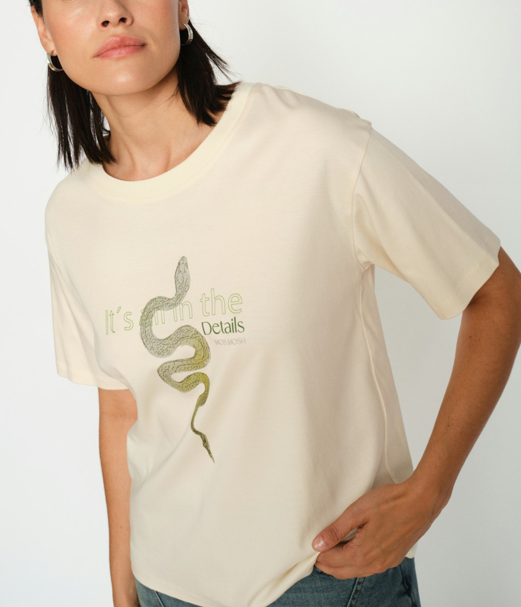 Mmhill O-SS Tee (180 Ecru)