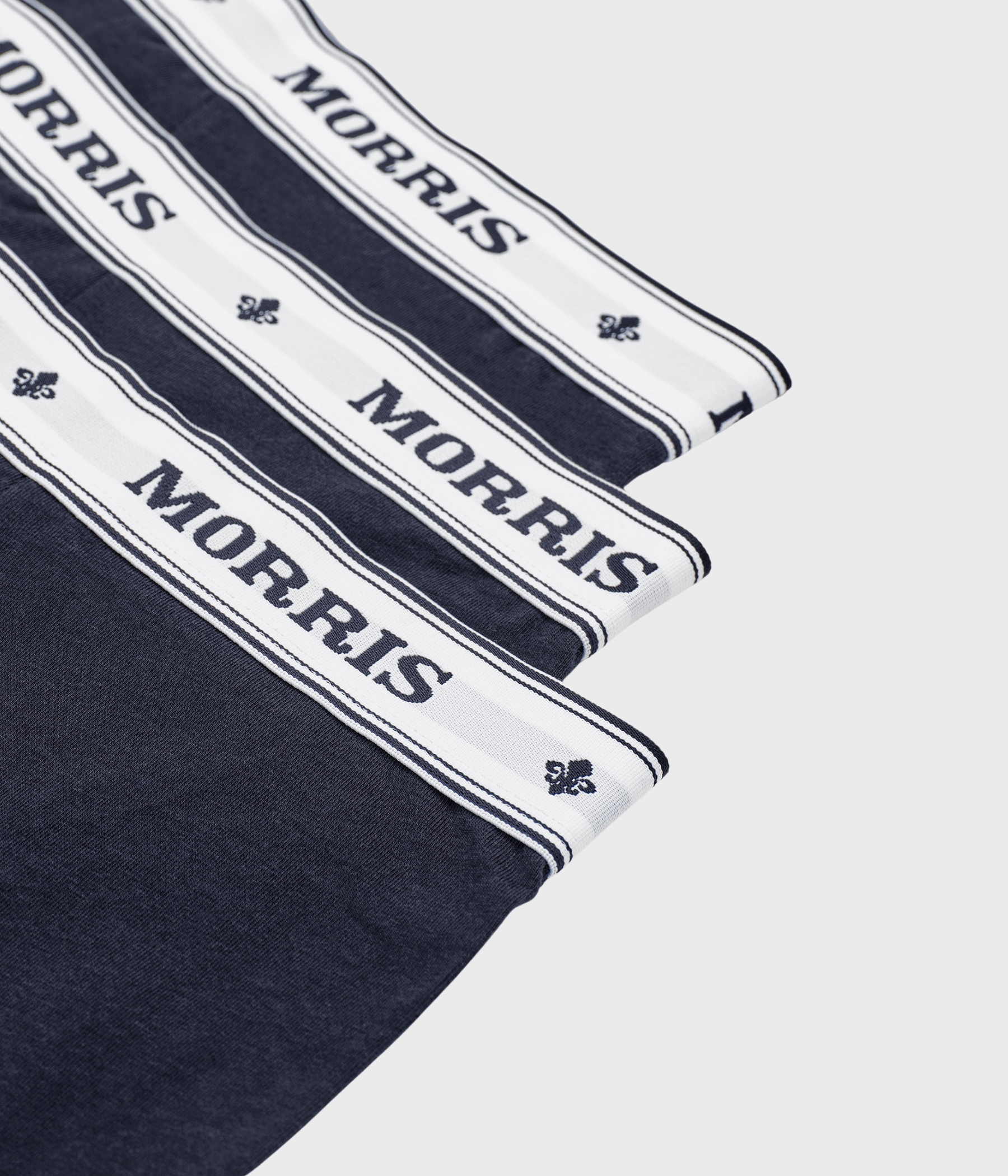 Morris Boxer Brief 3-Pack Old Blue (59 Old Blue)
