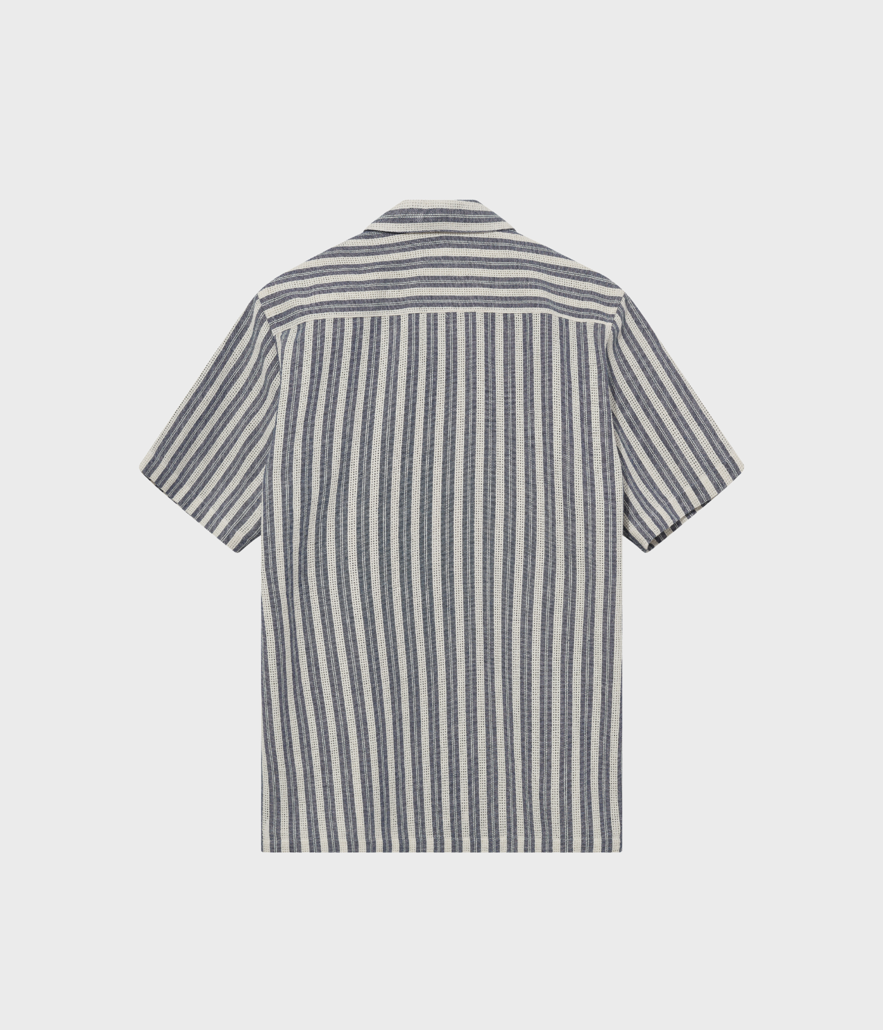 Mmgjoe Basso Stripe Ss Shirt (468 Salute Navy)