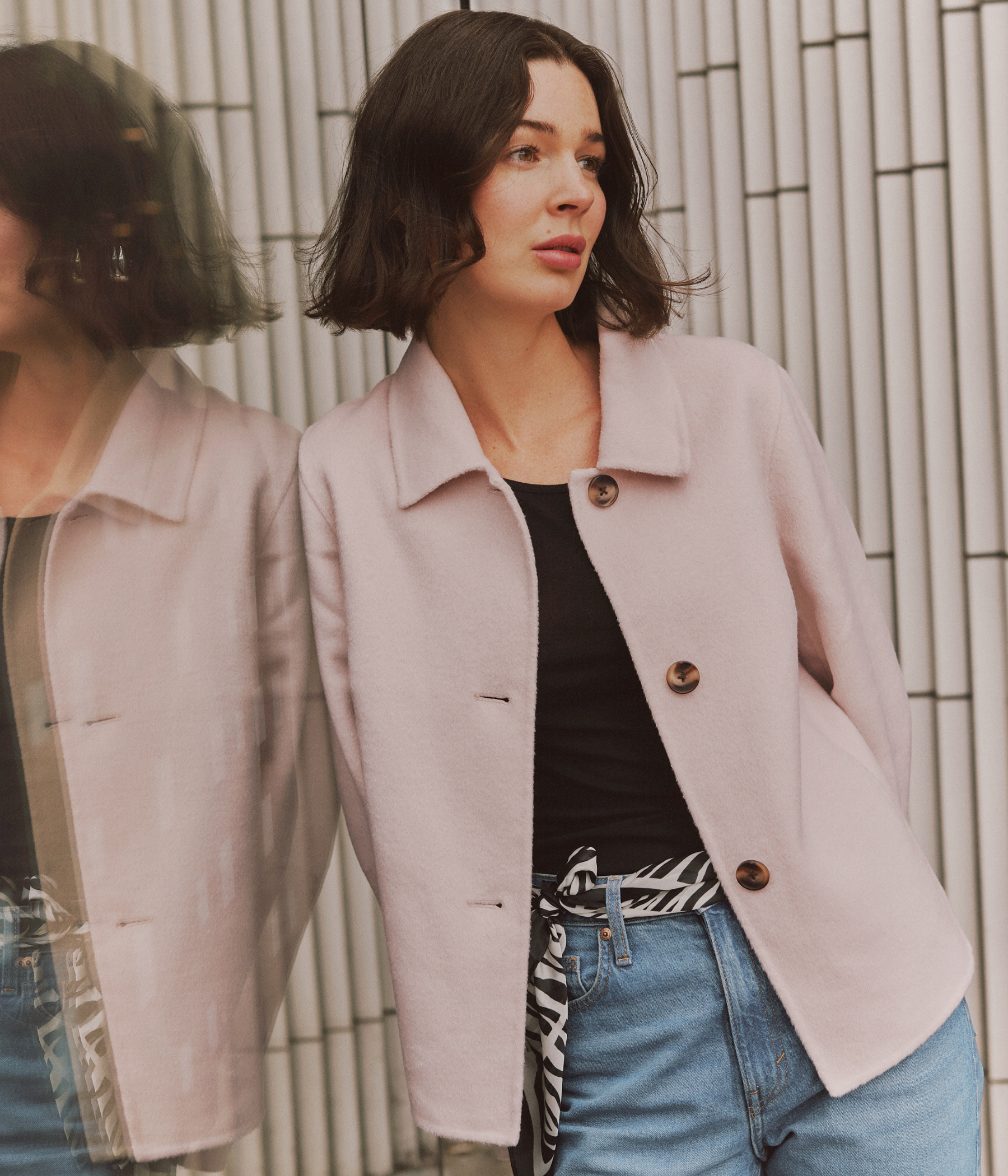 Thekla Jacket. (23400 Rose)