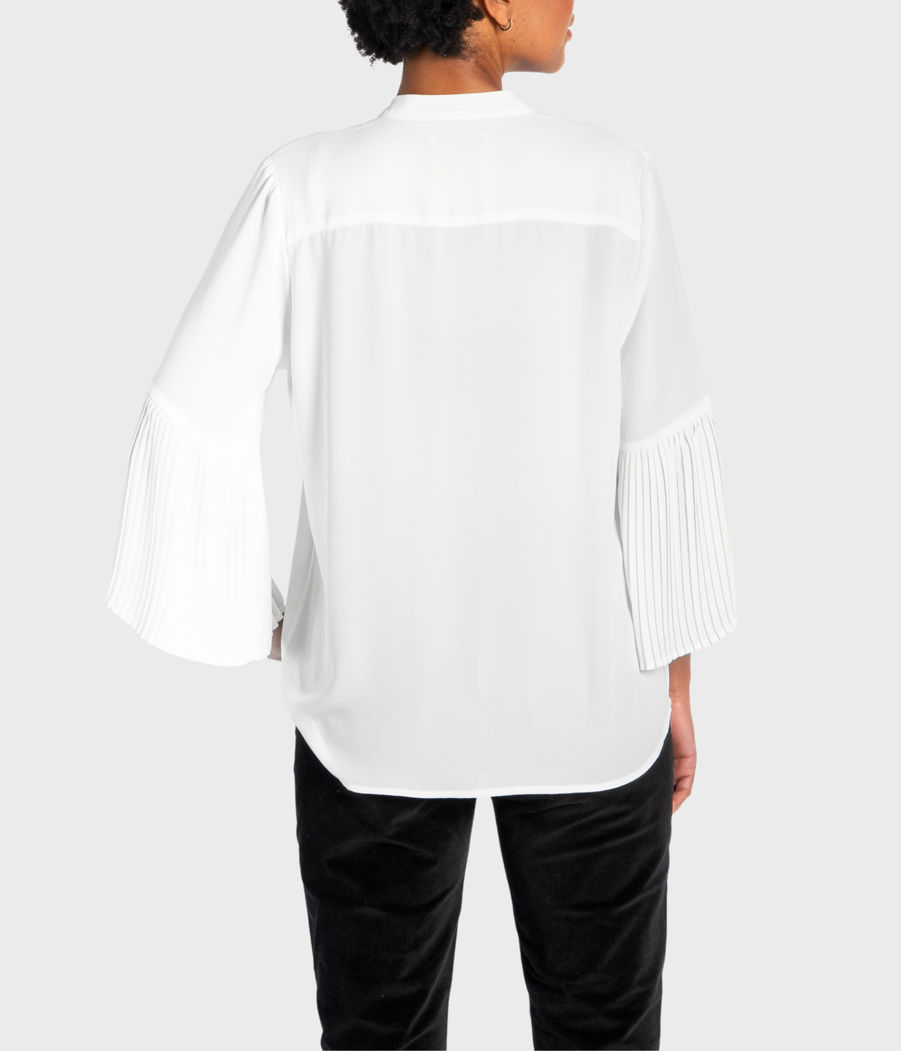Mila Blouse (0003 White Alyssum)