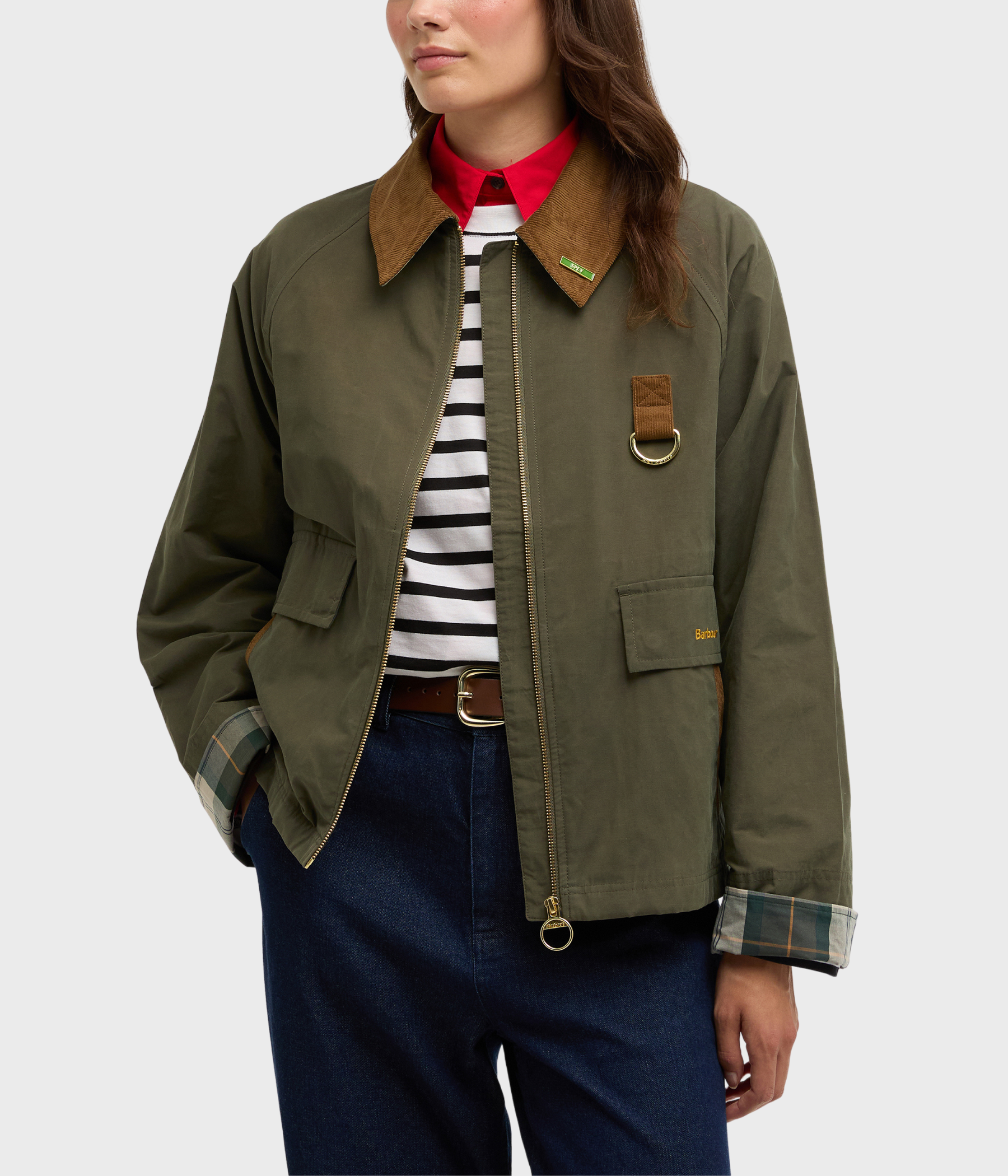 Barbour Icons Spey SP (OL72 Ivy Green/ancie) - D.O. Design Only
