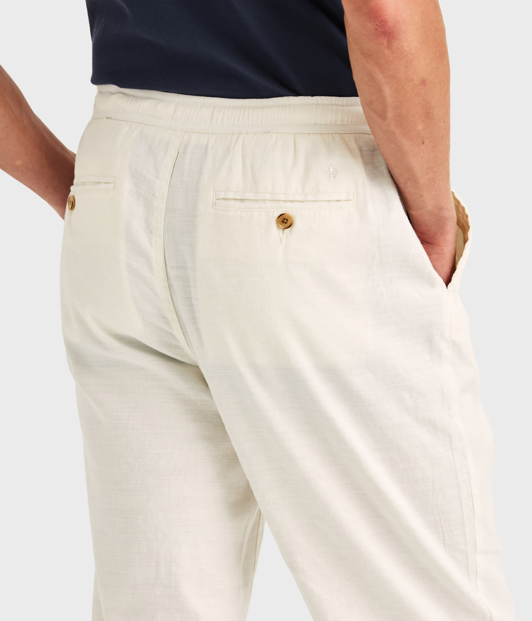 Fenix Linen Trouser (02 Off white)