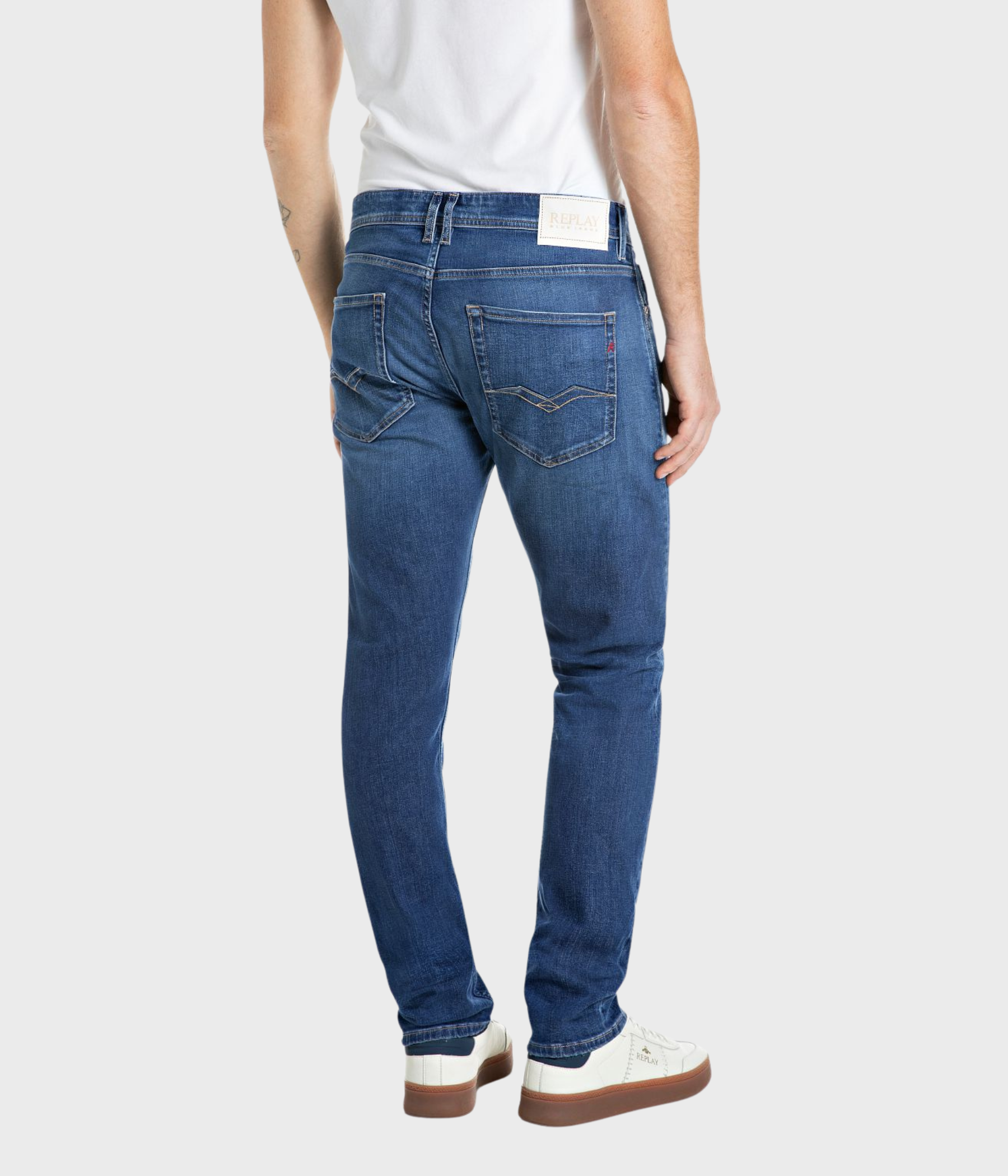 Trousers Rocco 573 Eco Plus (C009 MEDIUM BLUE medium/dark stone wash)