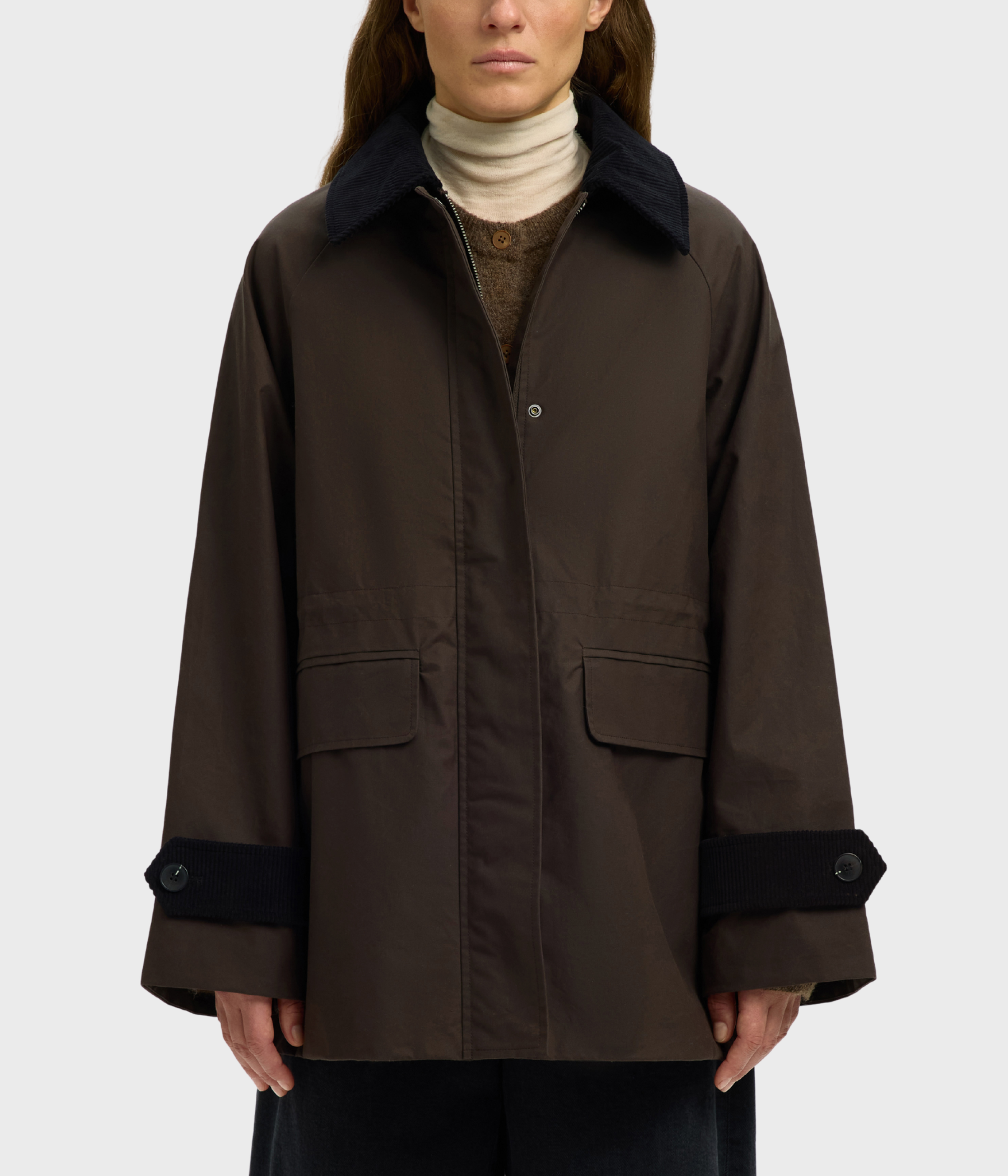 Slwwilma Waxed Jacket Noos (Delicioso)