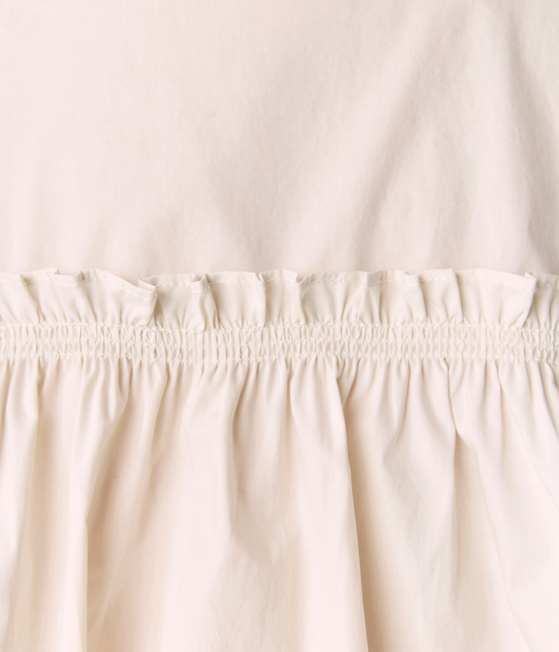 OBJIRA HOPE 3/4 RE O-NECK TOP 141 (White Sand)
