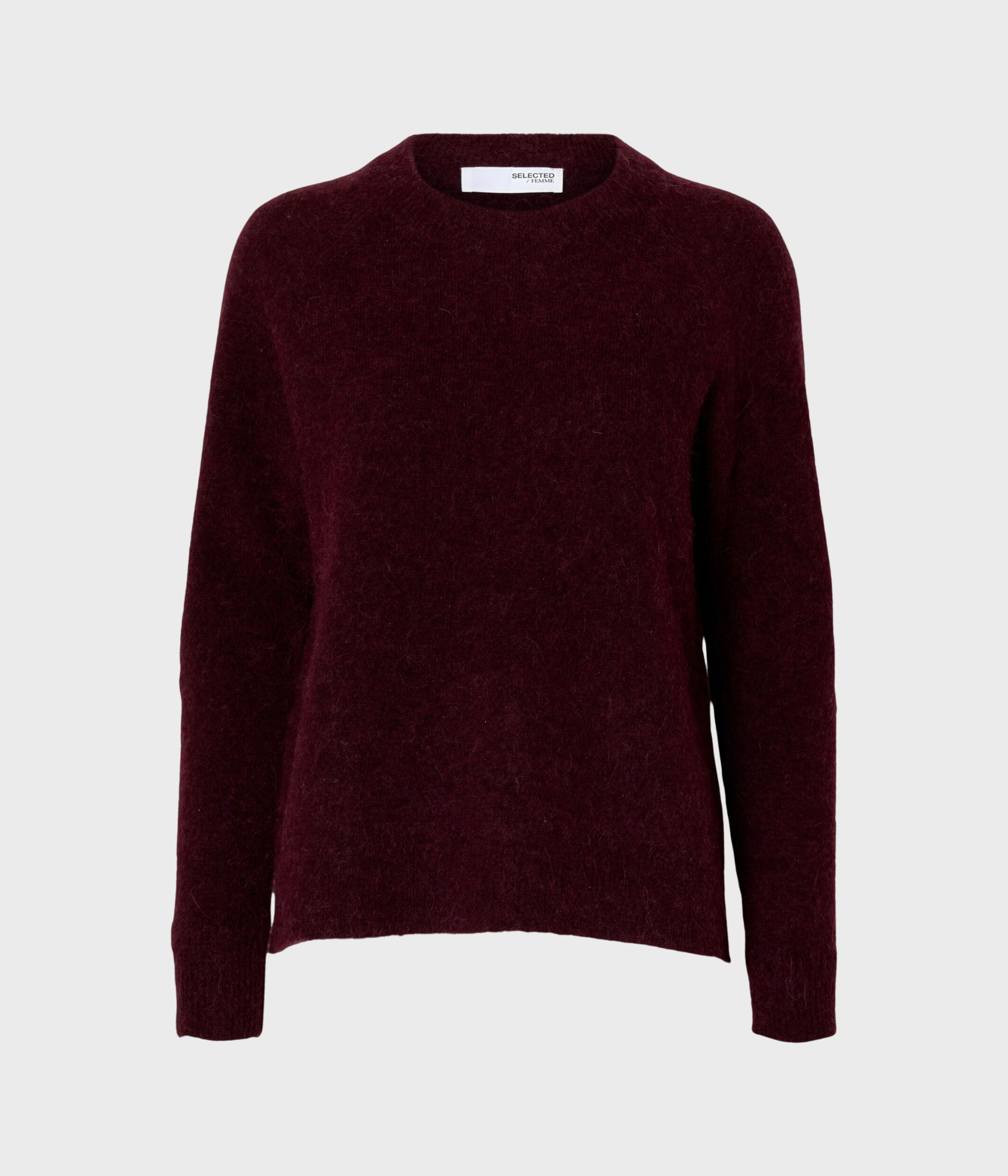 SLFLULU LS KNIT O-NECK  NOOS. (Fig)