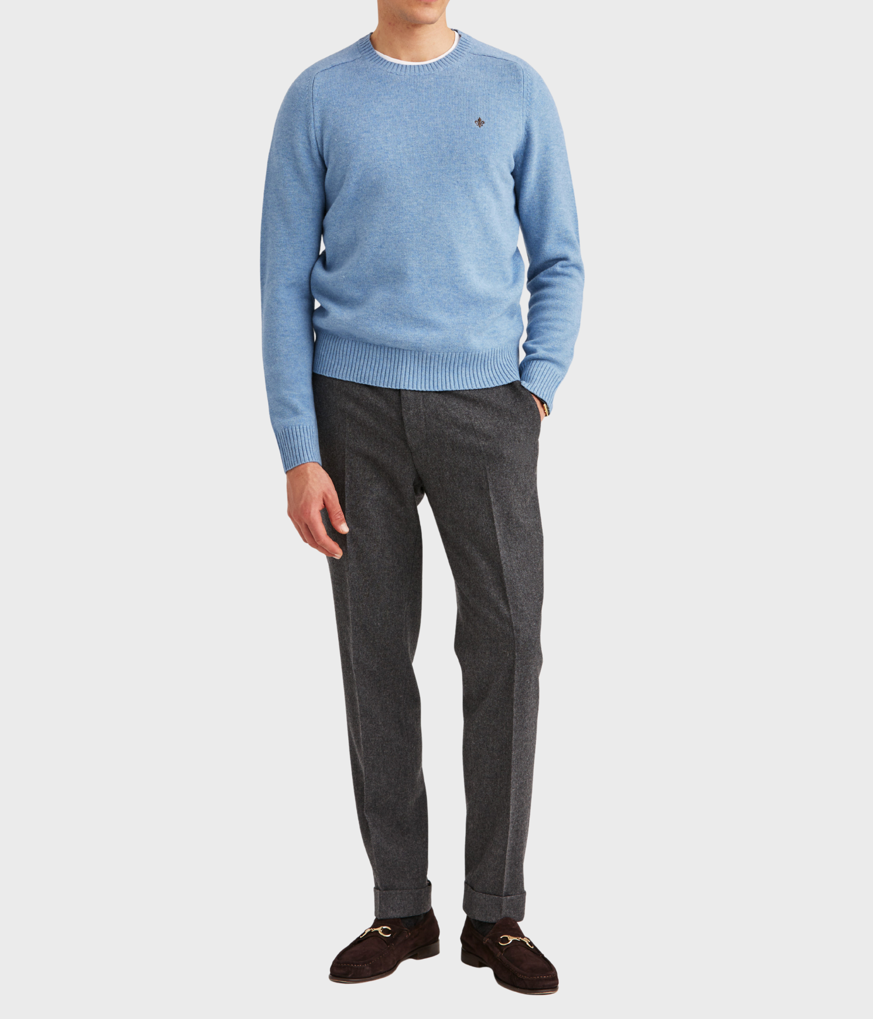 Hertford Oneck. (55 Light blue)