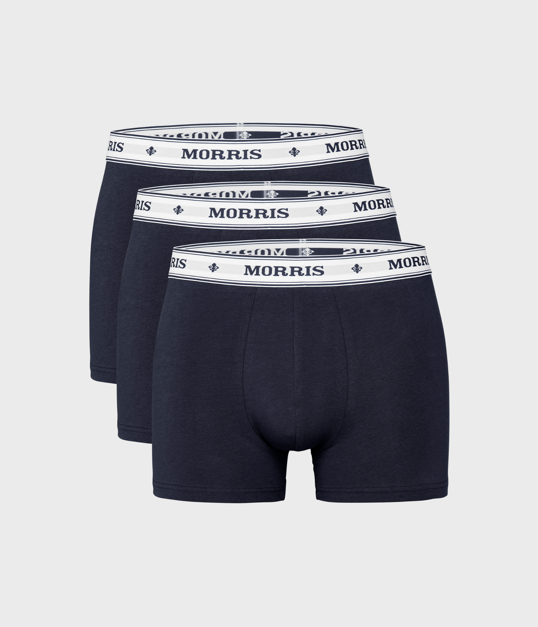 3 pack mörkblå kalsonger från Morris