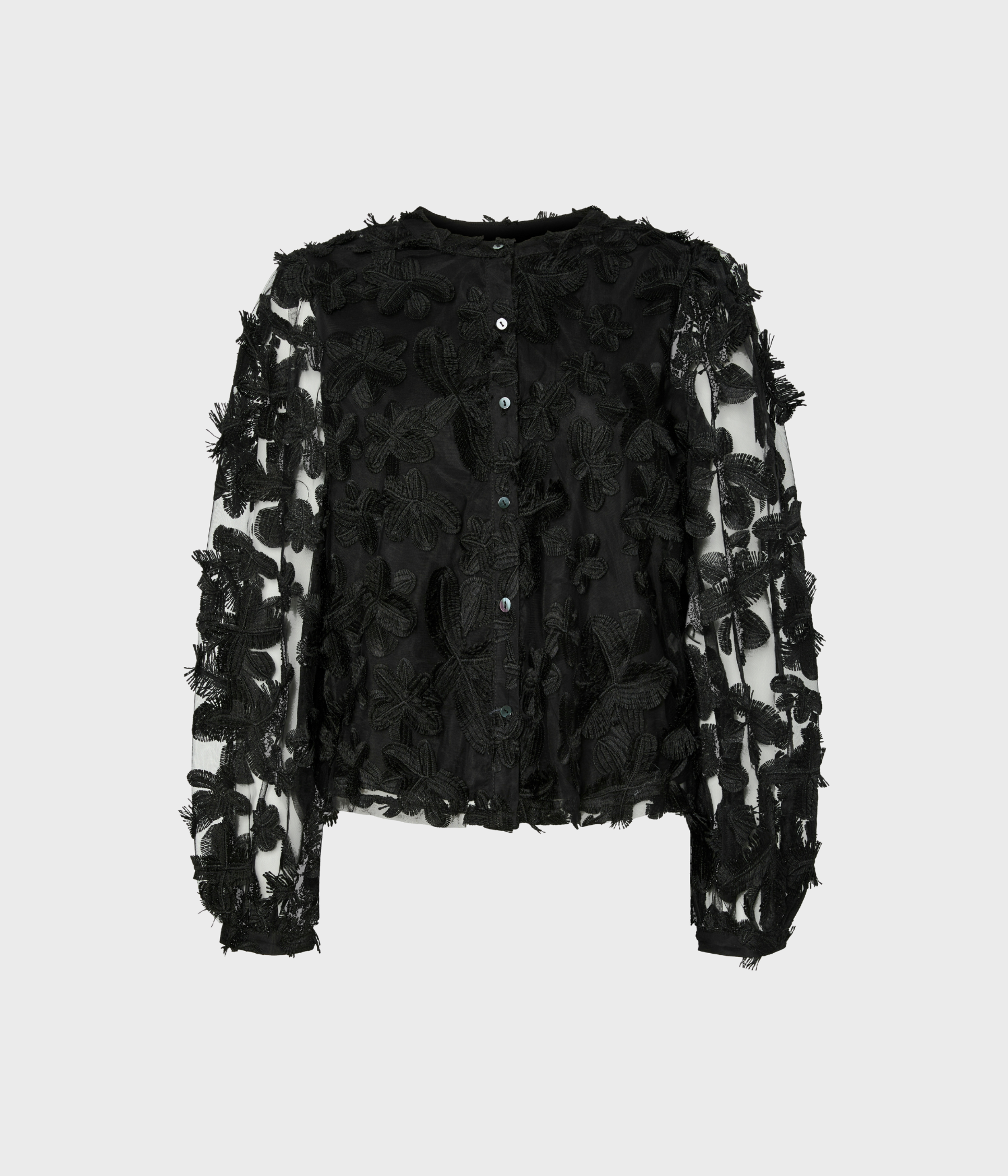 YASKARLY LS SHIRT - SHOW. (Black)