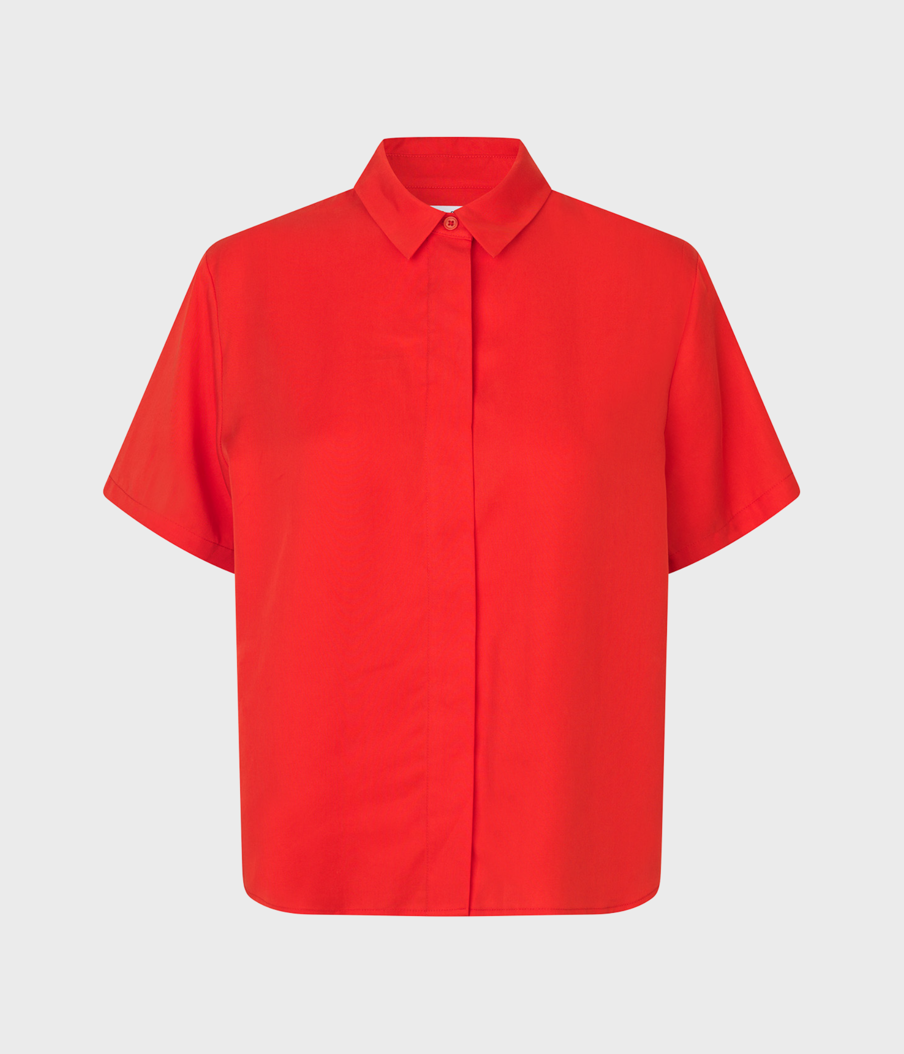 Kortärmad skjortblus