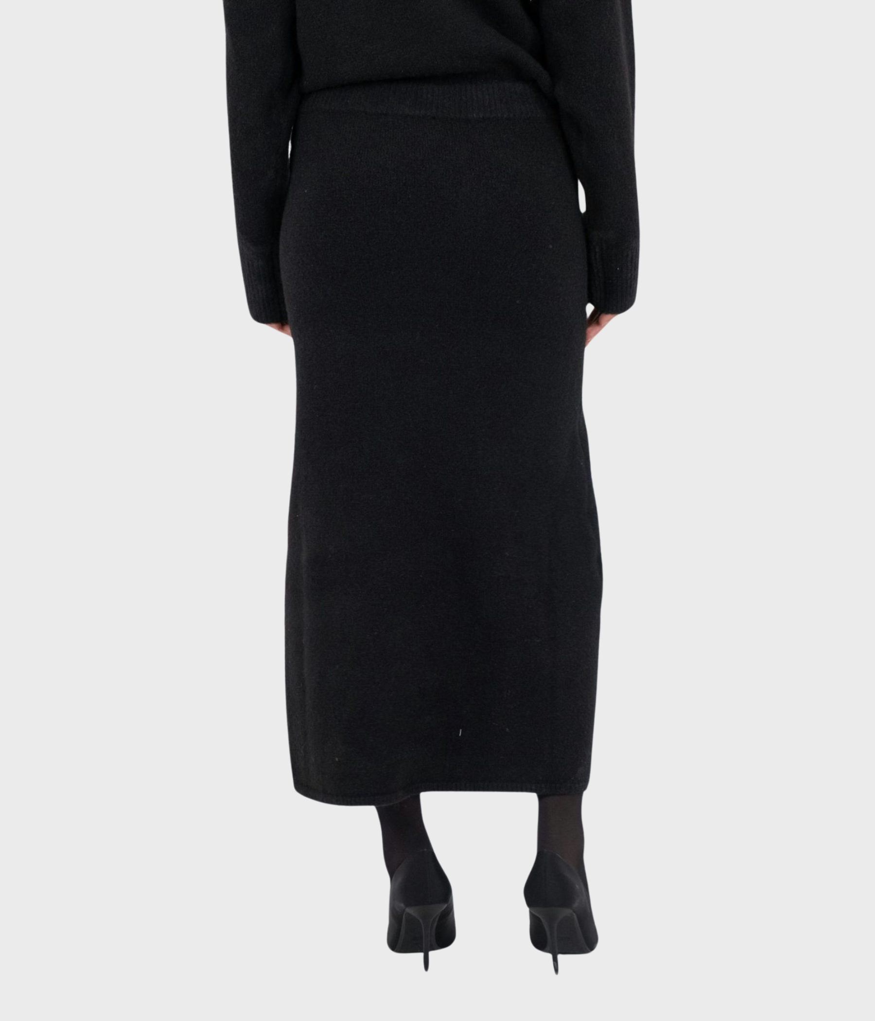 Ashanti Knit Skirt (100 Black)
