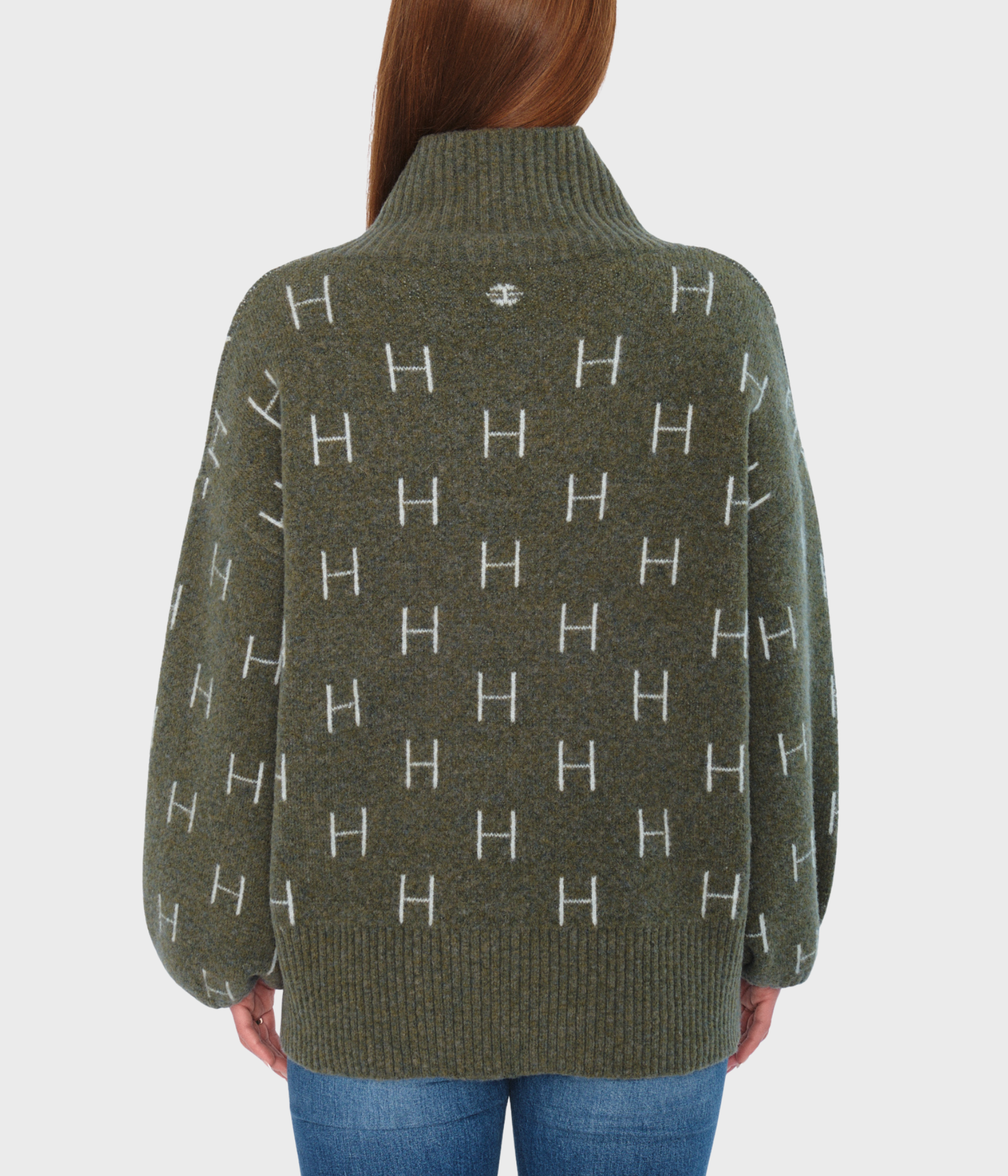 FAM Short Sweater (3000 Winter Moss)