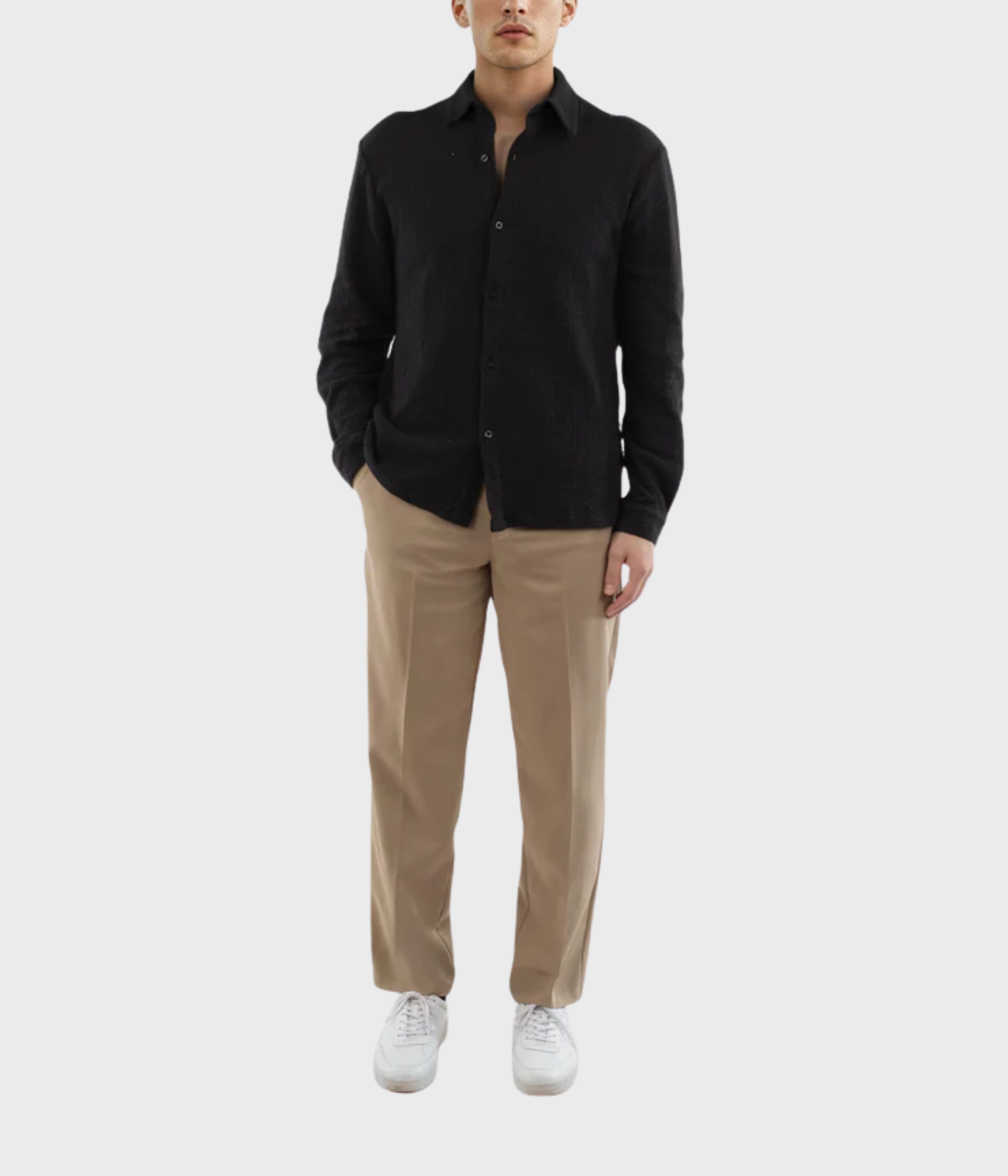 Damien Boucle Shirt (Black)