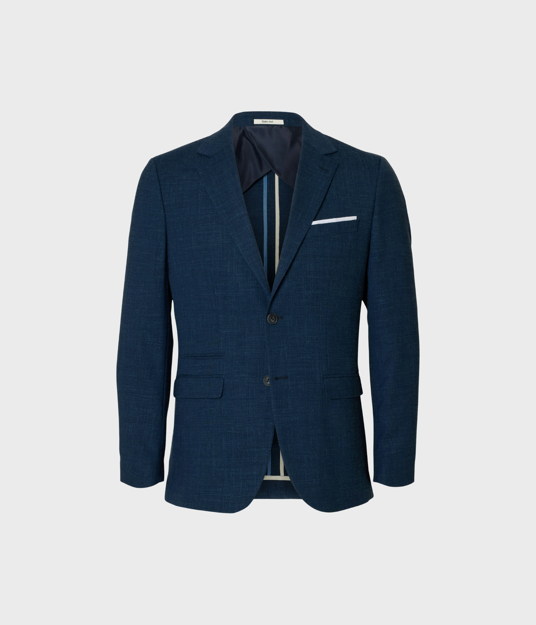 Slhslim-Oasis Linen Blz Noos. (Dark Navy) - D.O. Design Only