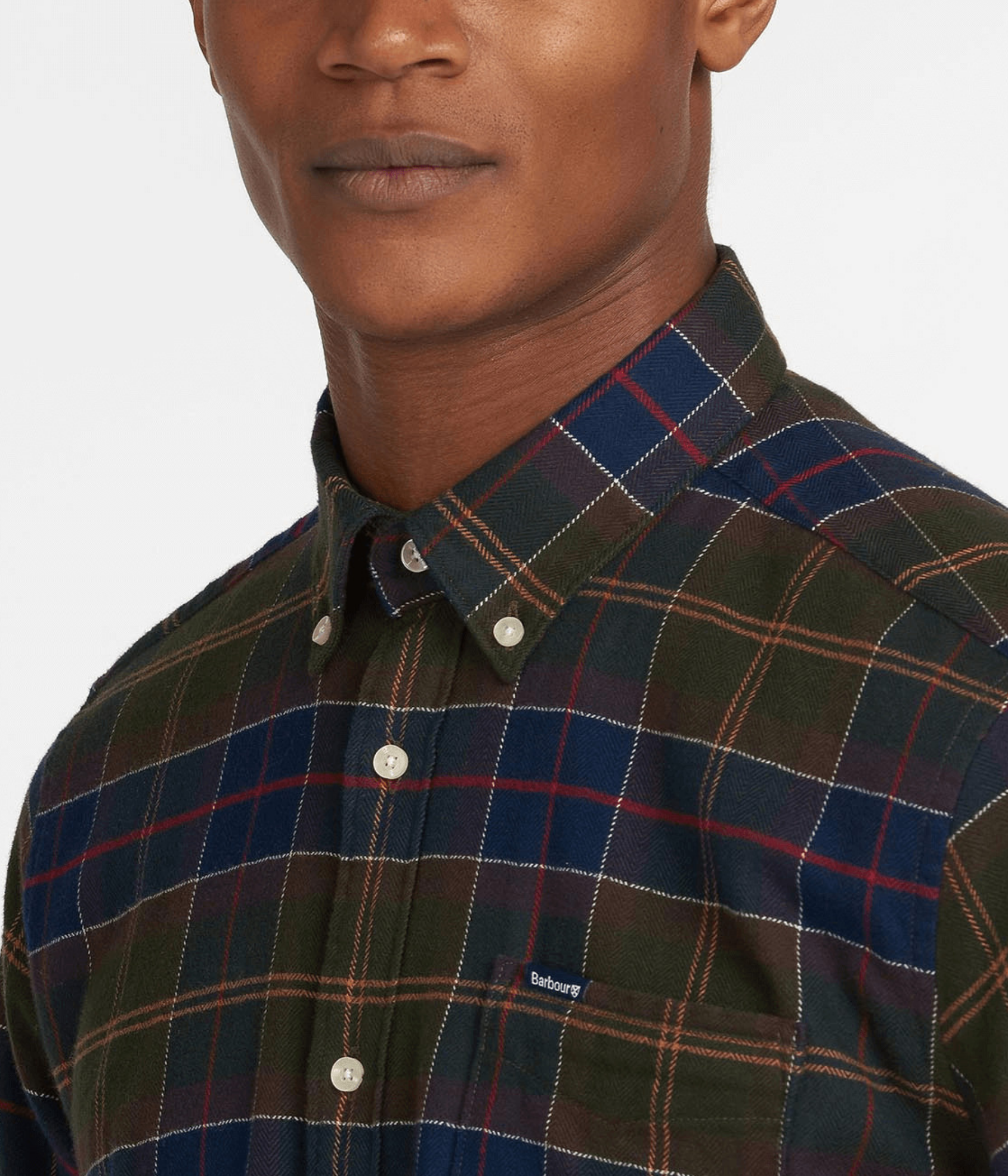 Barbour Kyeloch Tailored Tartan Shirt. (TN11 Classic Tartan)