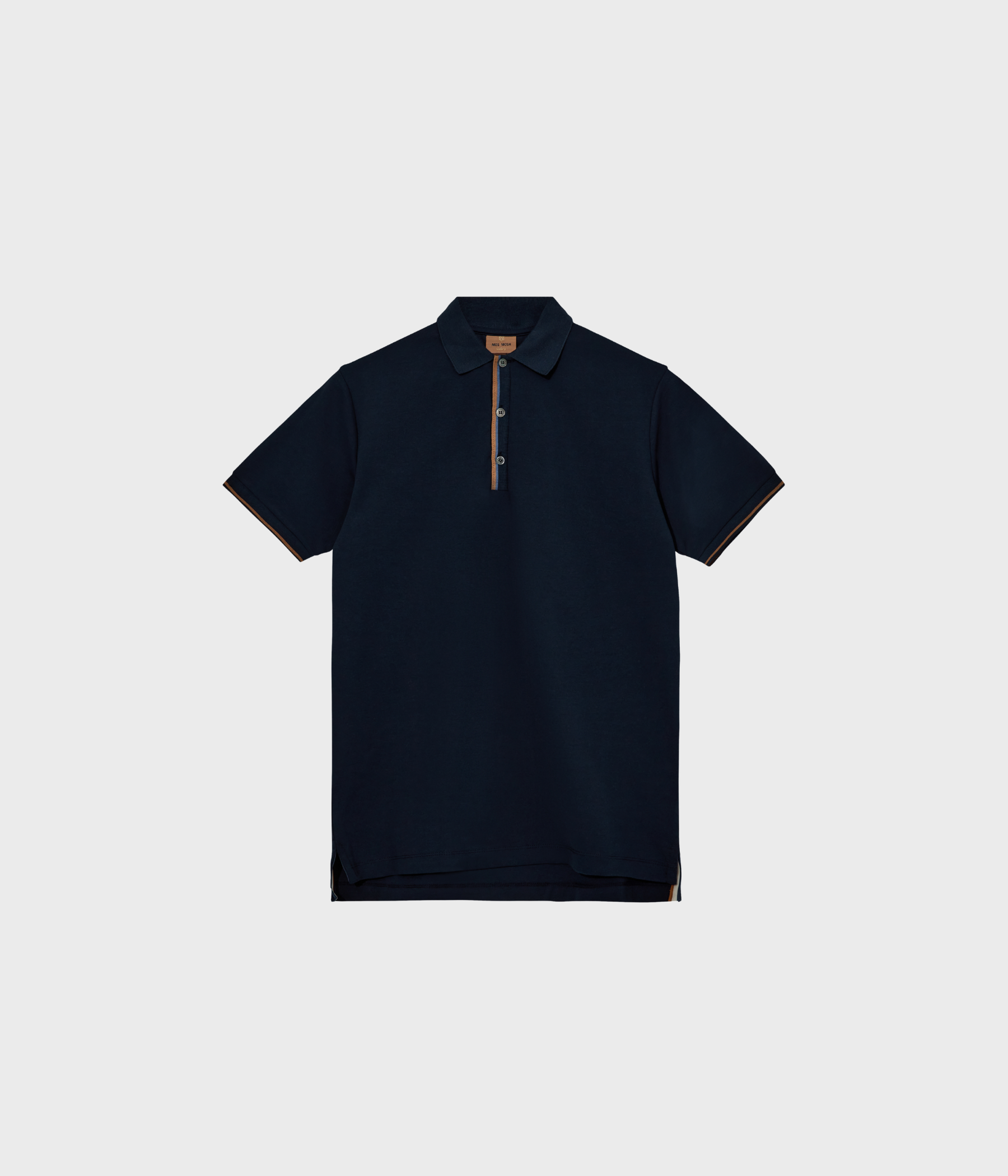 Mmgharvey Polo Ss Tee (466 Salute Navy Mel)