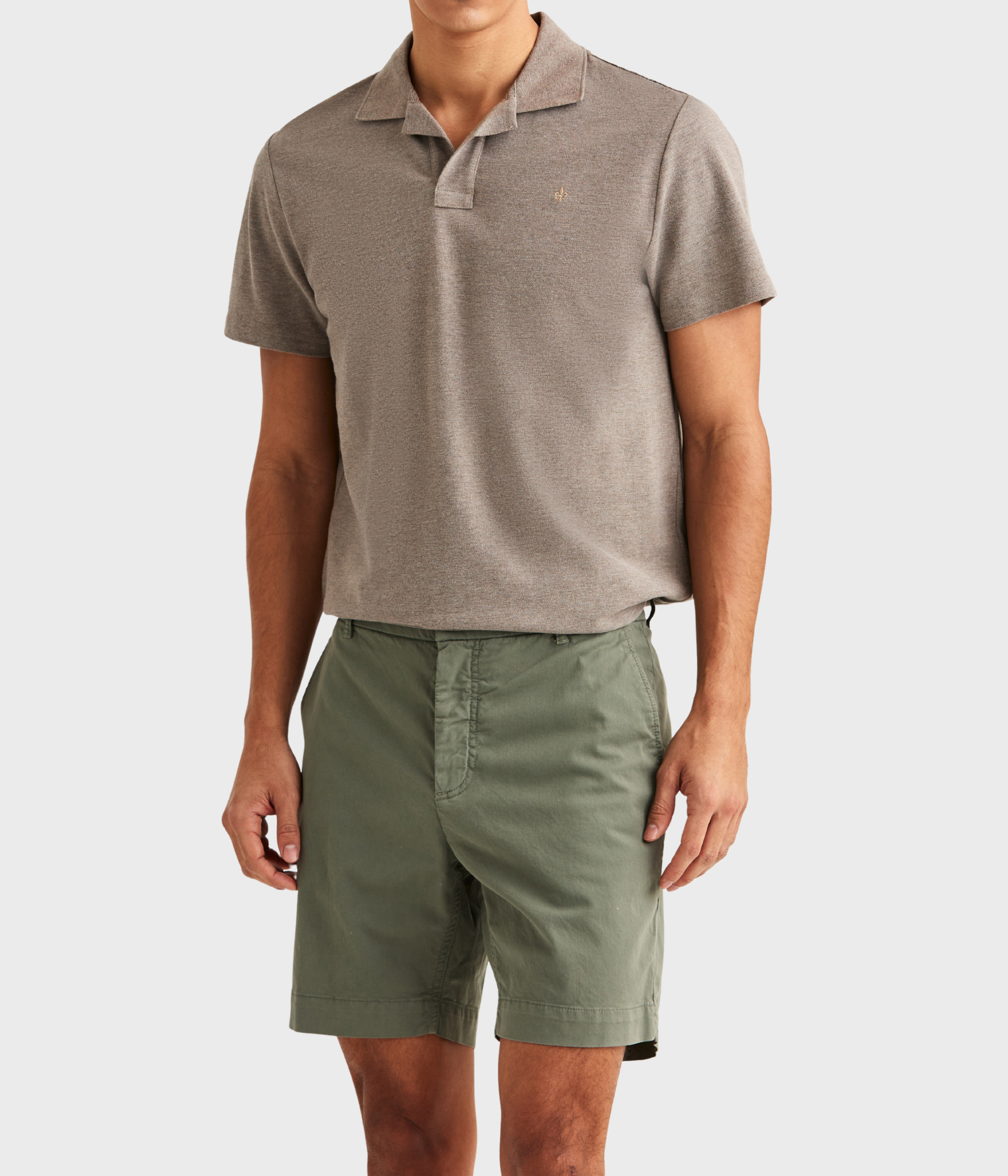 Dylan Piqué Shirt (82 Brown)