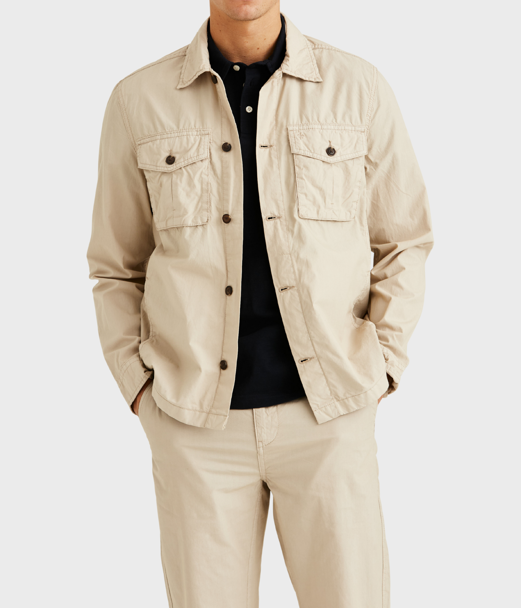 Harrison Lt Shirt Jkt (05 Khaki)