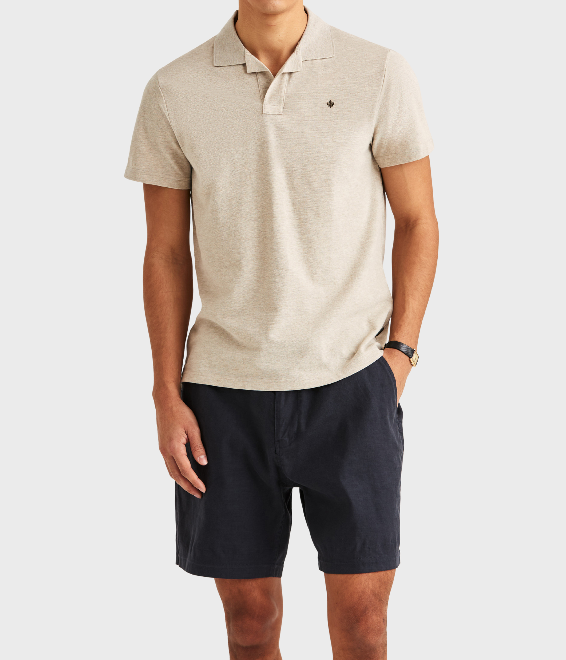 Dylan Piqué Shirt (05 Khaki)