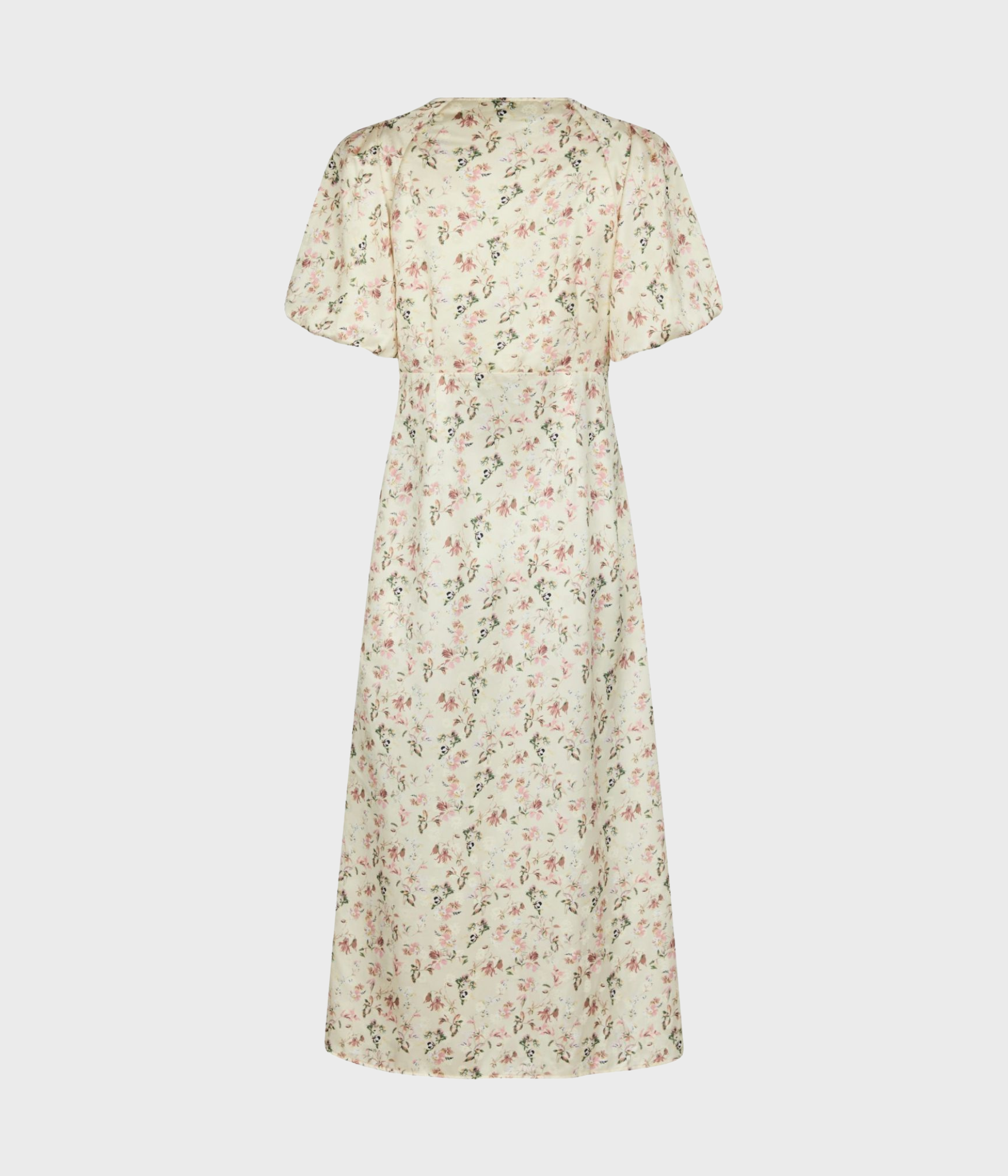Illana Flower Print Dress (122 creme)
