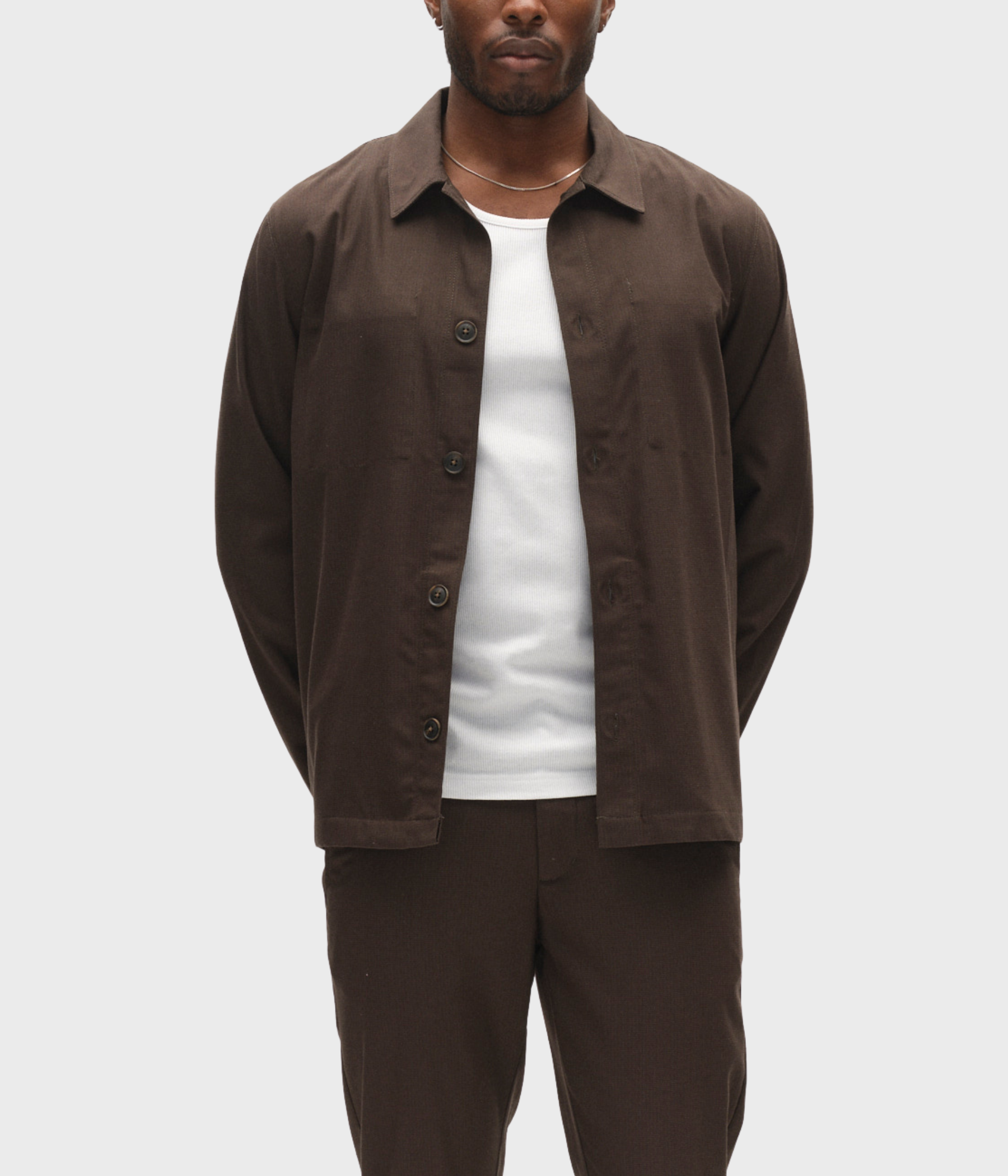 Gabtogger Base Deme Ls Overshirt (7008 Forest Night)