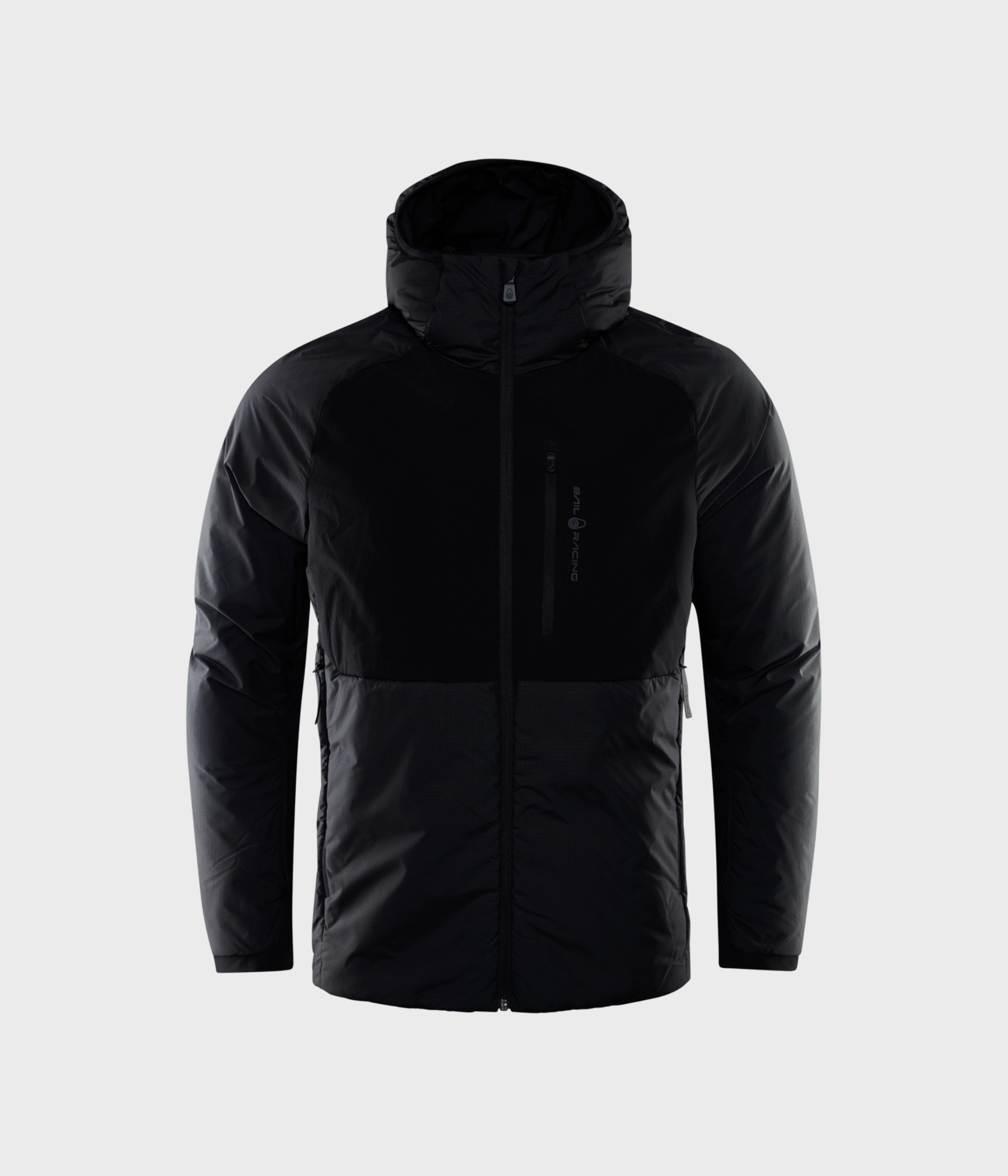 AMPLITUDE PRIMALOFT HOOD. (999 CARBON)