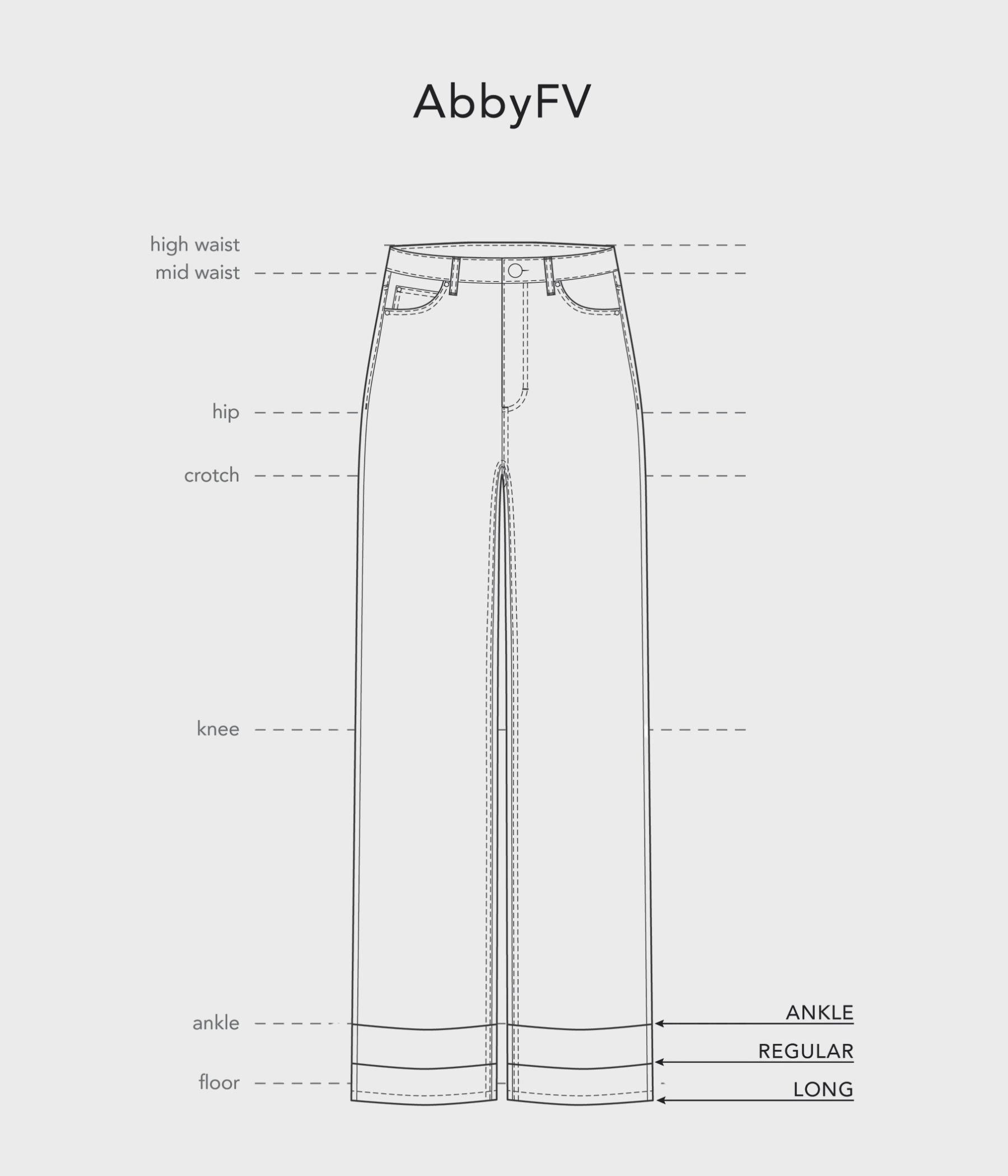 Abbyfv Jeans (31243 Dark Rinse)