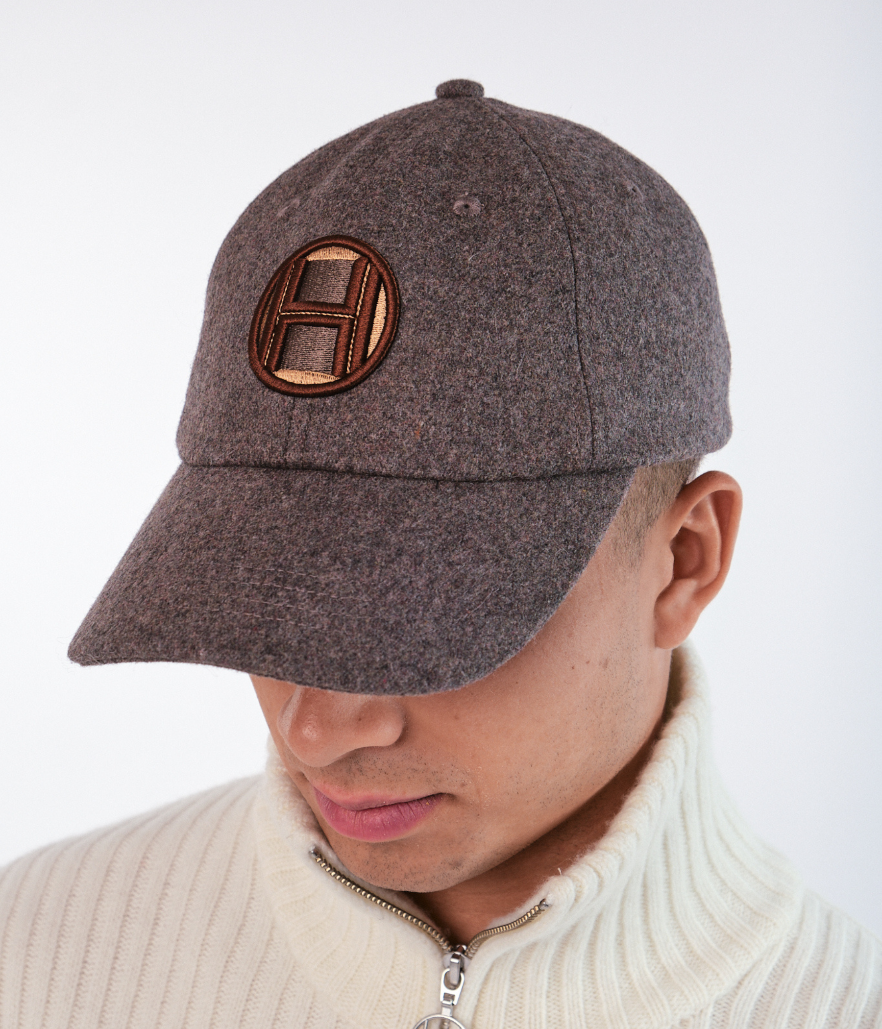LOU Cap (6001 Brown Melange)