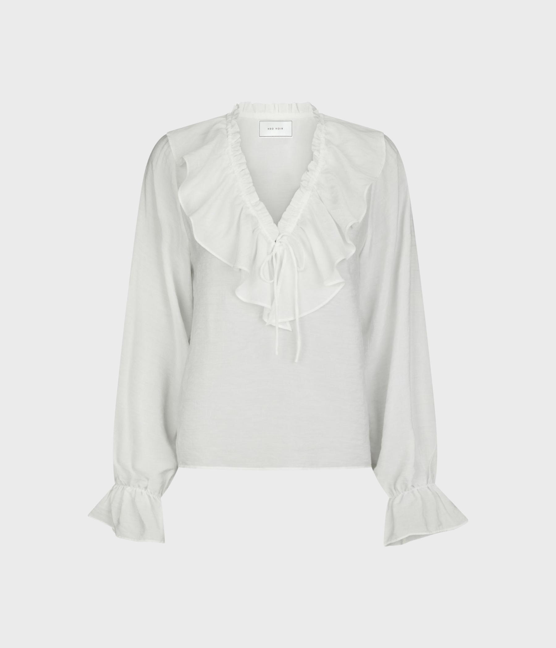 Aminea Ruffle Blouse (120 White)
