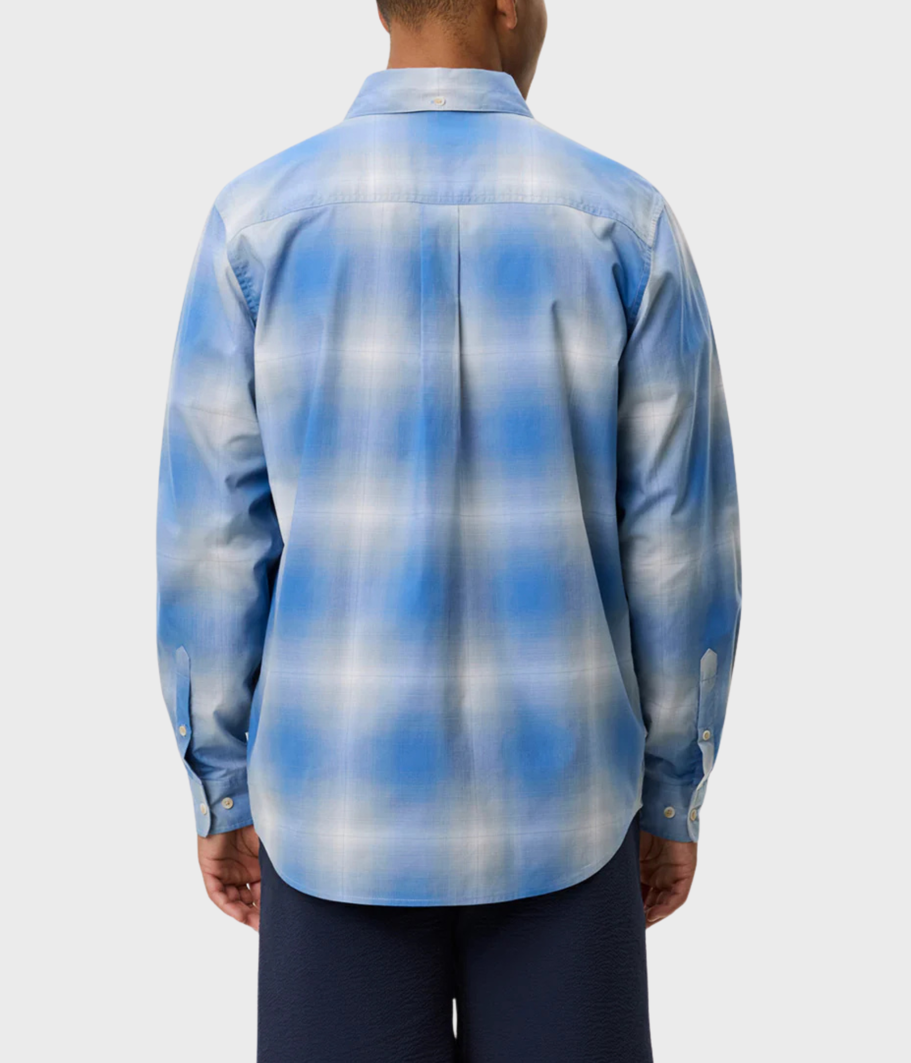 Kent Shadowcheck Shirt (Palace Blue) - D.O. Design Only