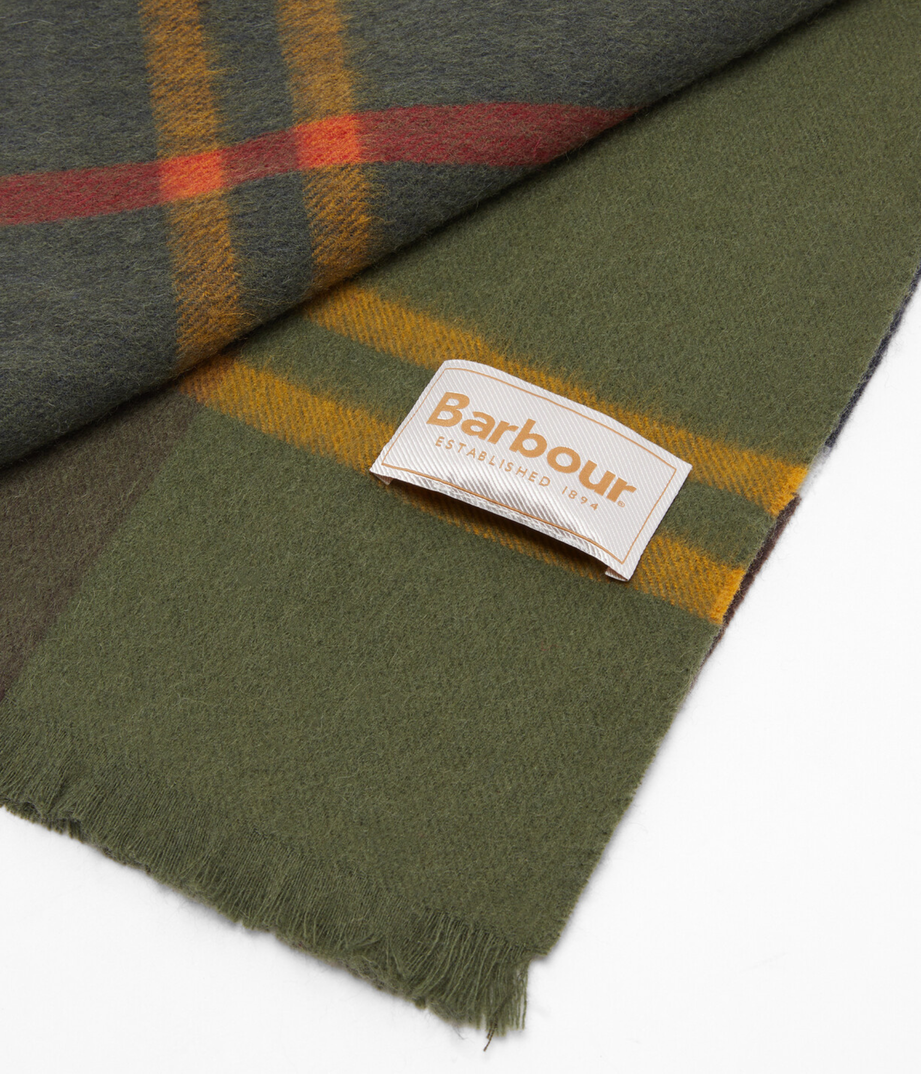 Barbour Rosefield Tartan Scarf (TN11 Classic Tartan)