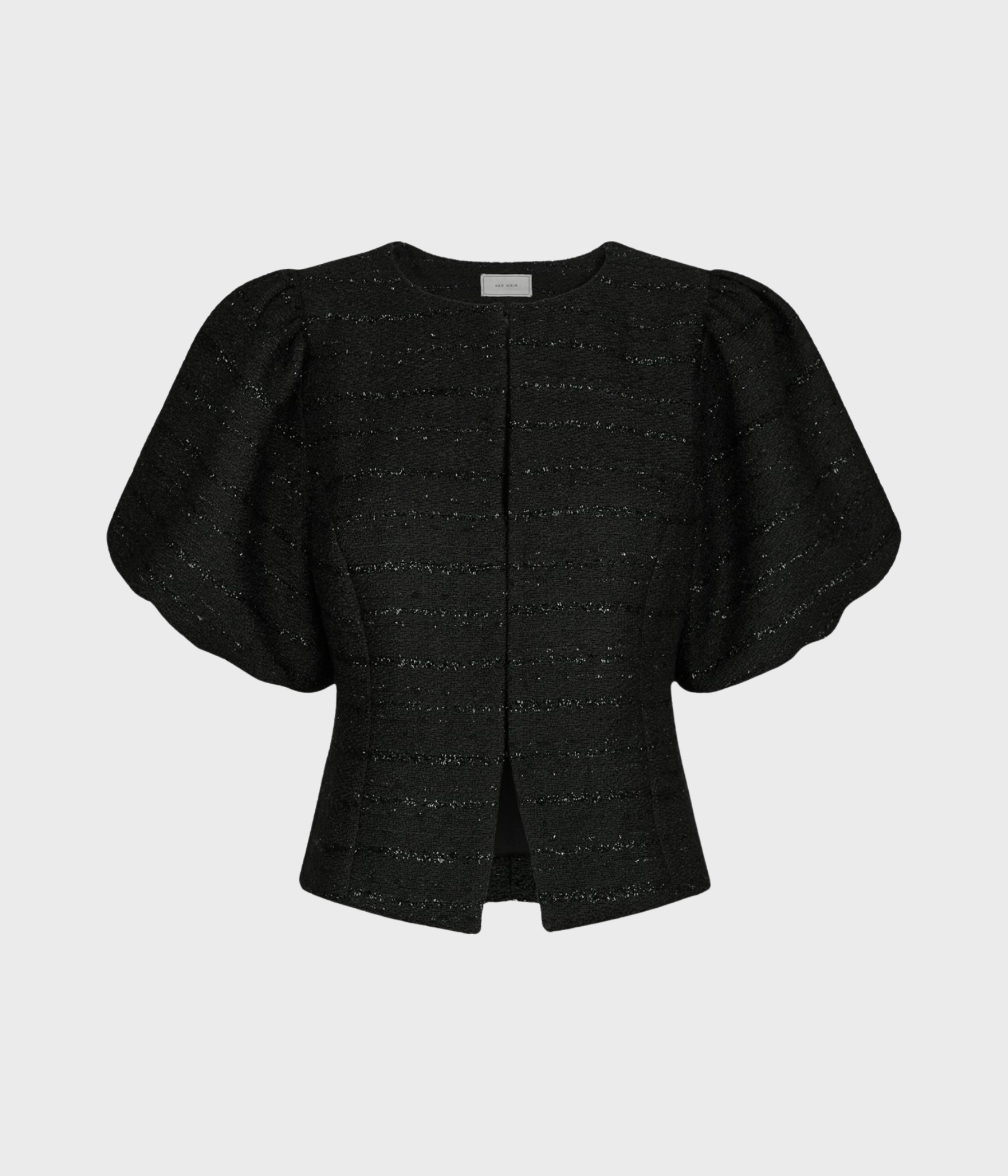Anela Boucle Blouse (100 Black)