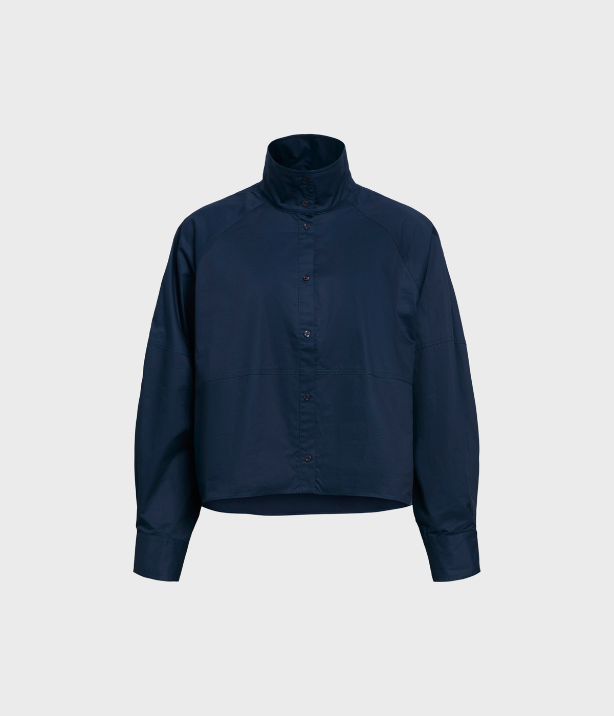 Objorbal L/S Re High Neck Shirt Noos (Sky Captain)