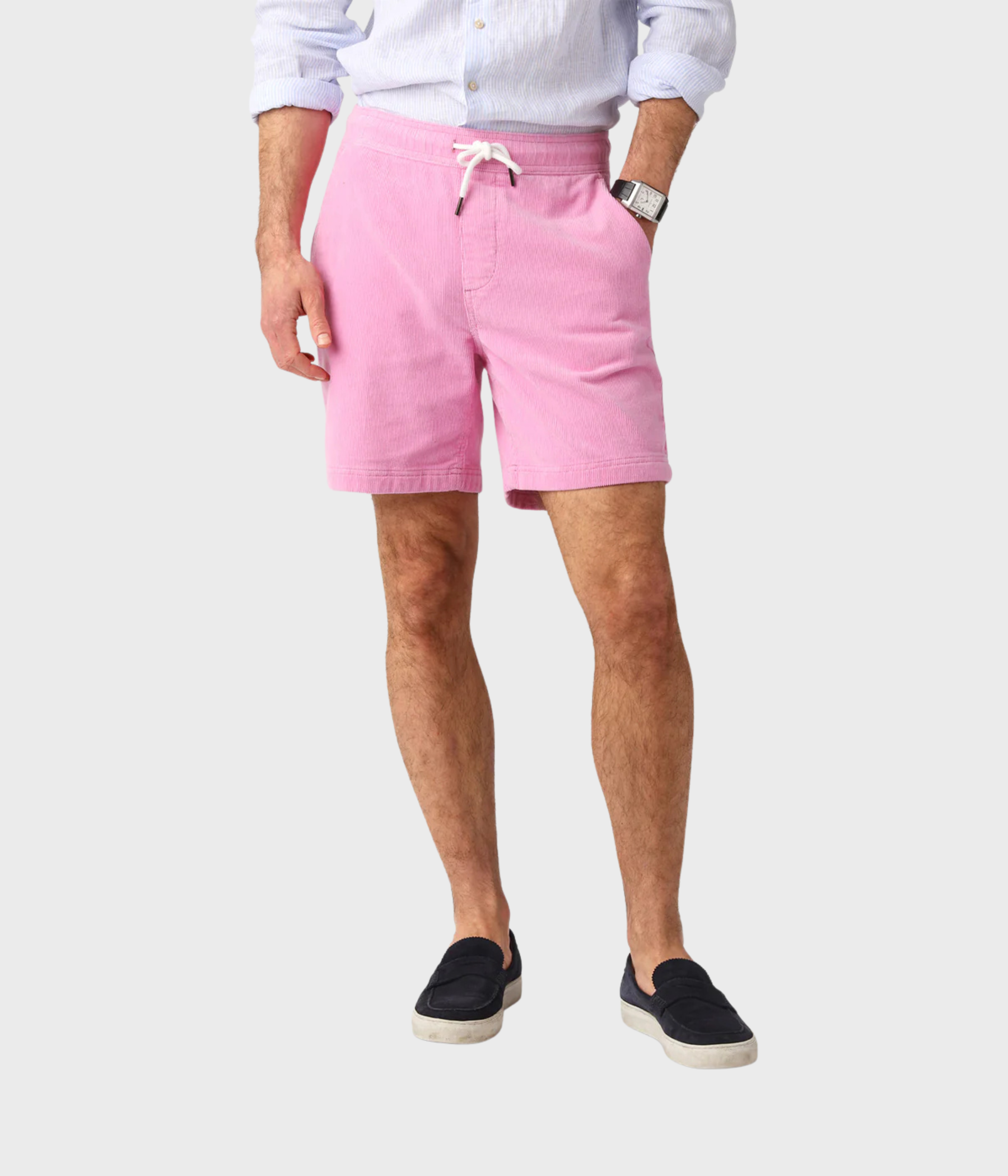 Cord Shorts. (Pink)