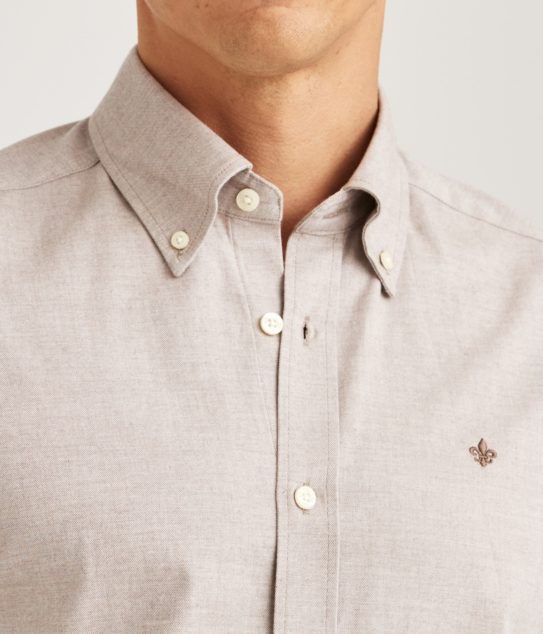 Watts Flannel Shirt-Slim Fit (05 Khaki)