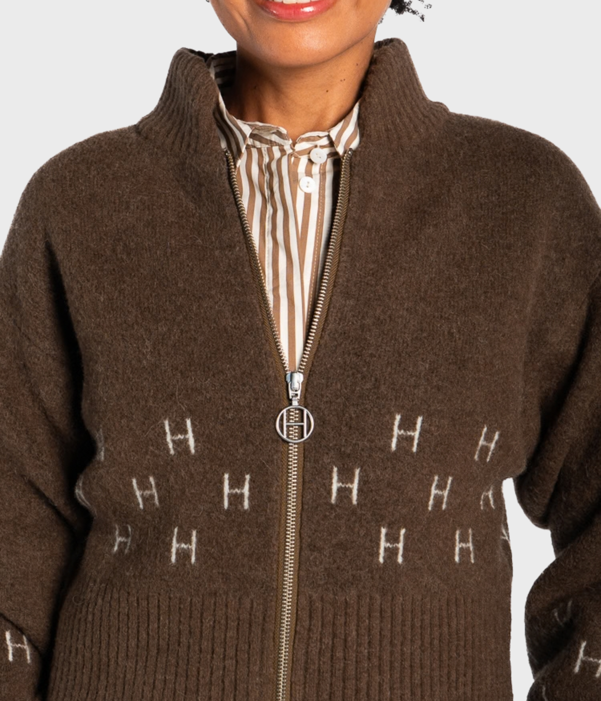 Märtha Short Jacket (6002 Dark Earth)