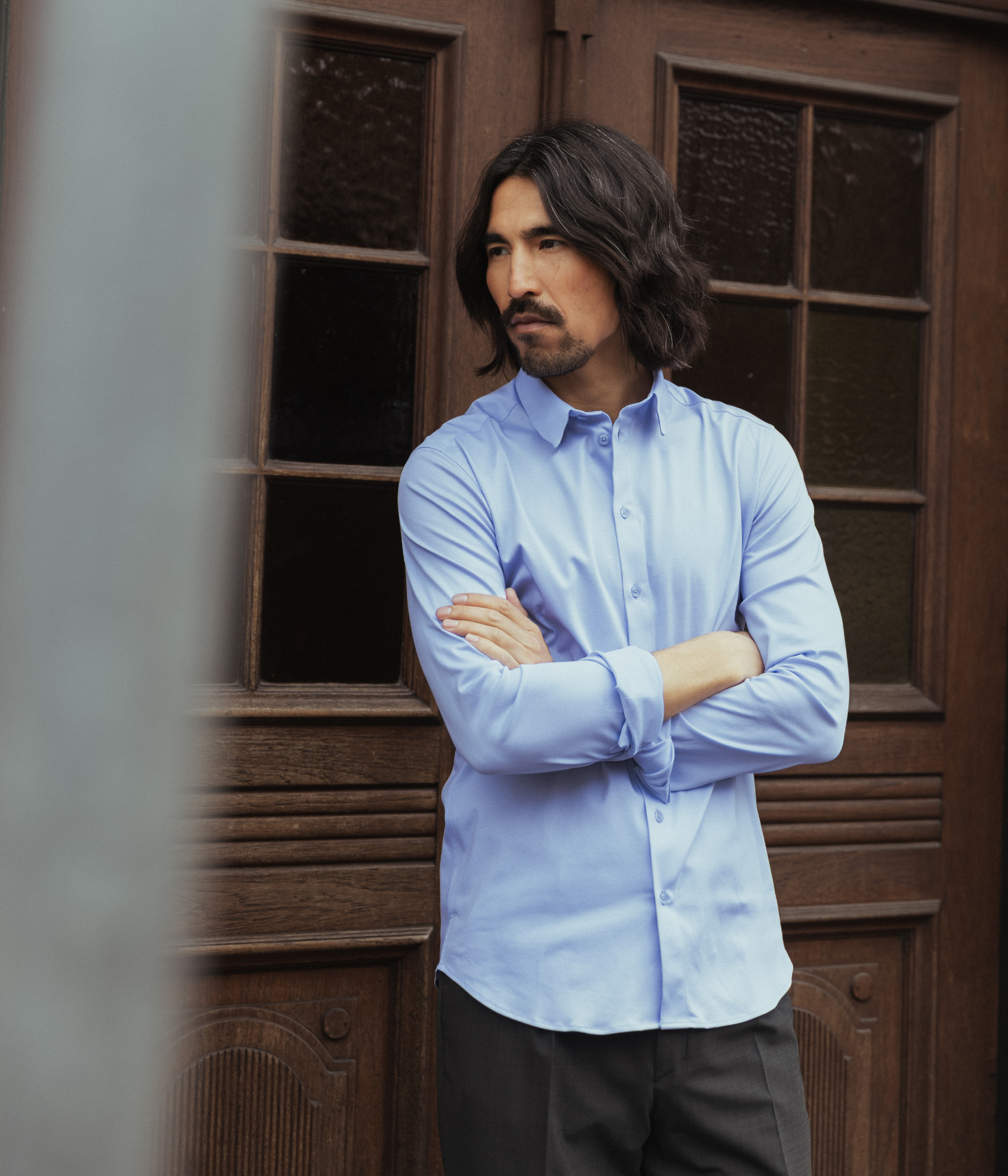 Mmgmarco Jersey Shirt (406 Light Blue)