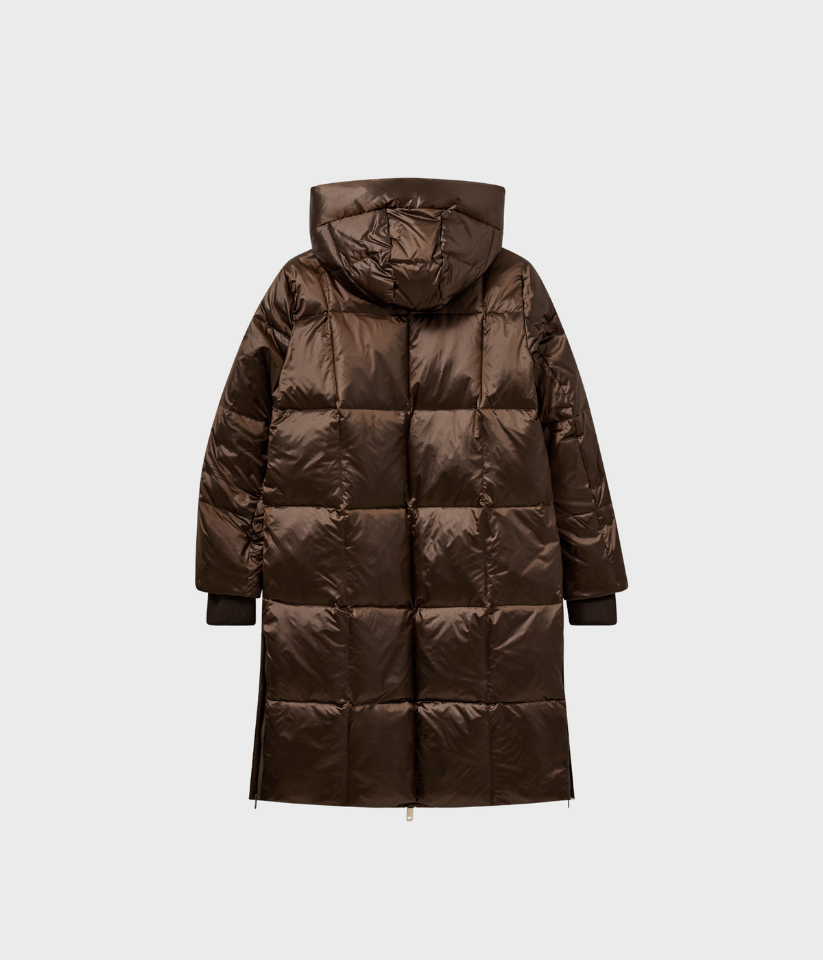 Mmnova Metallic Down Jacket. (785 Rain Drum)