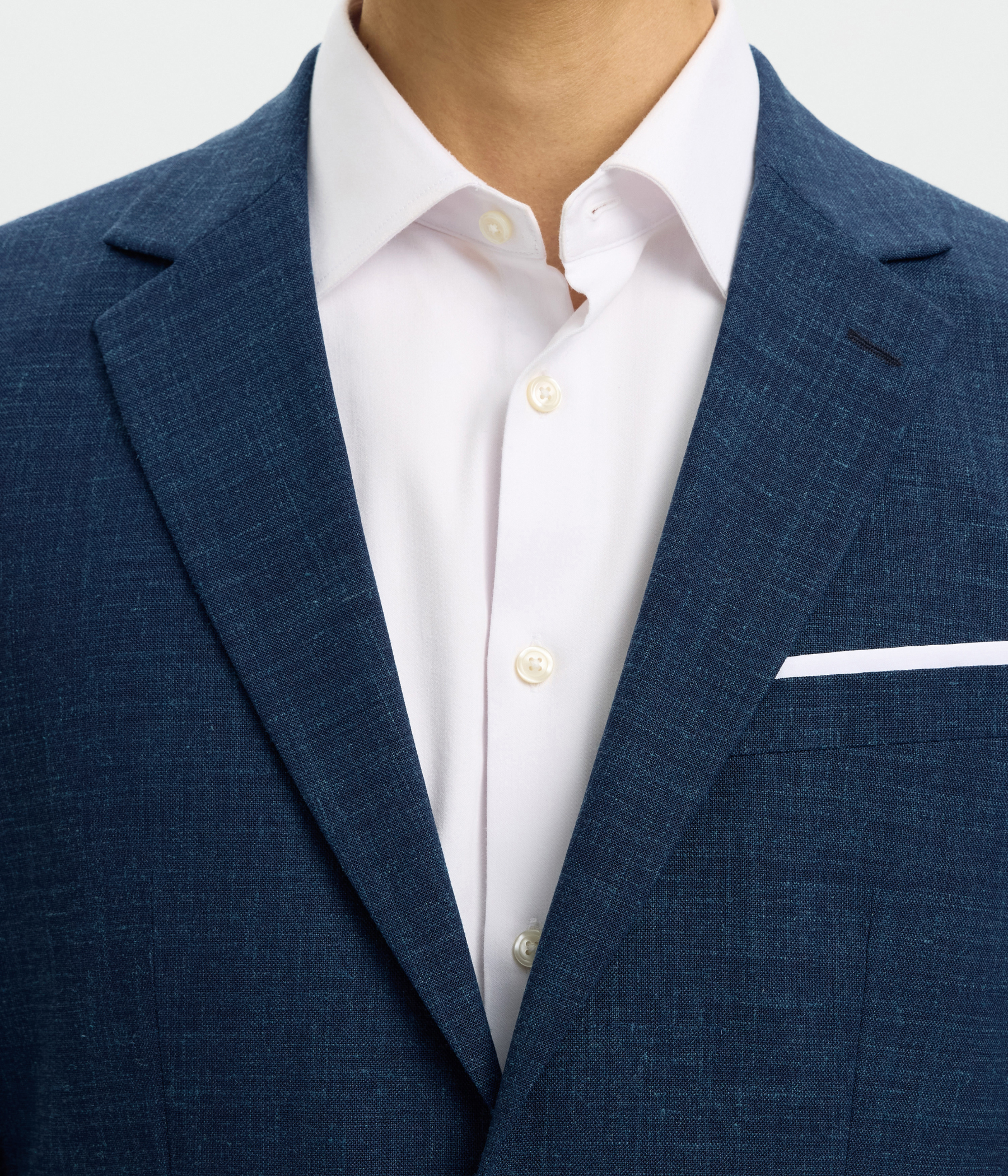 Slhslim-Oasis Linen Blz Noos. (Dark Navy) - D.O. Design Only