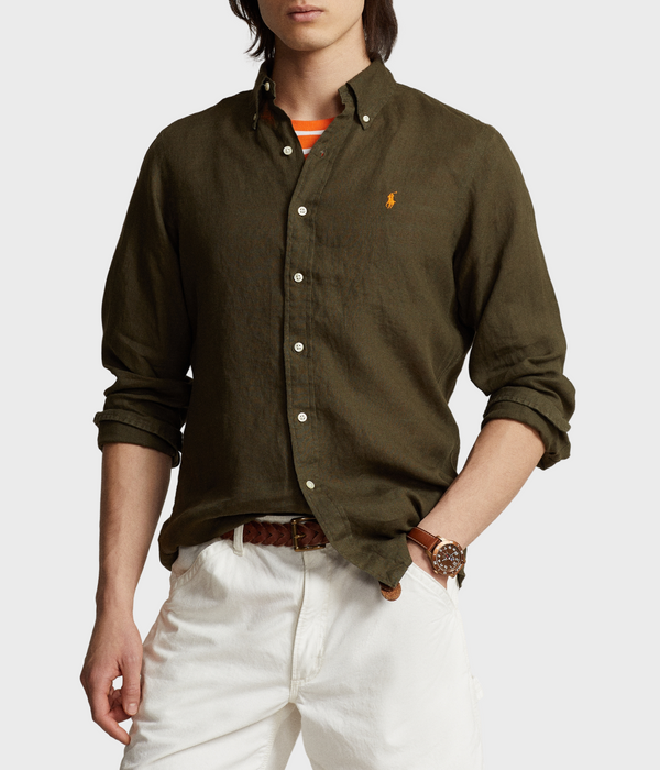 Stilren linneskjorta från Ralph Lauren