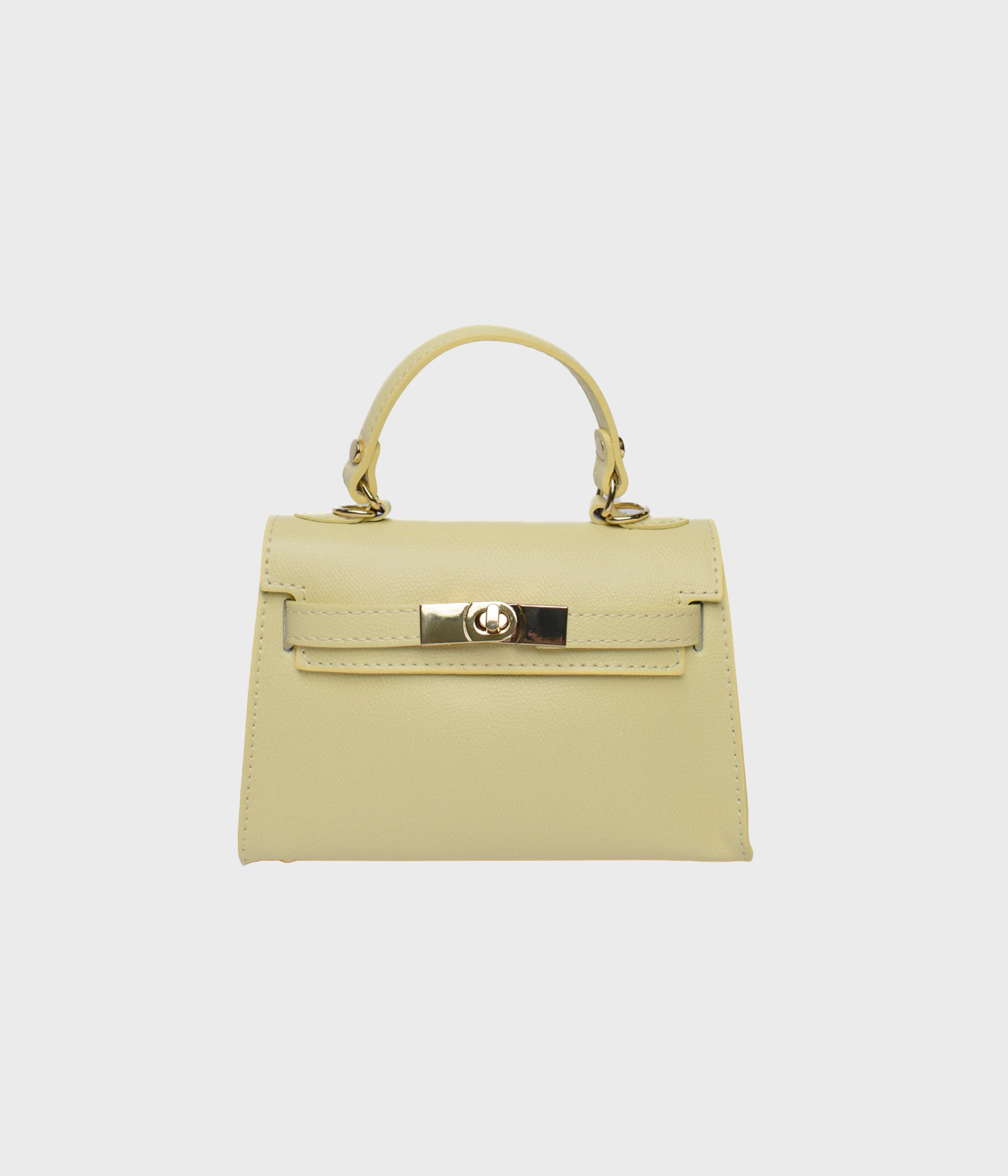 Skinnväska I Saffiano Läder.. (Butter Yellow)