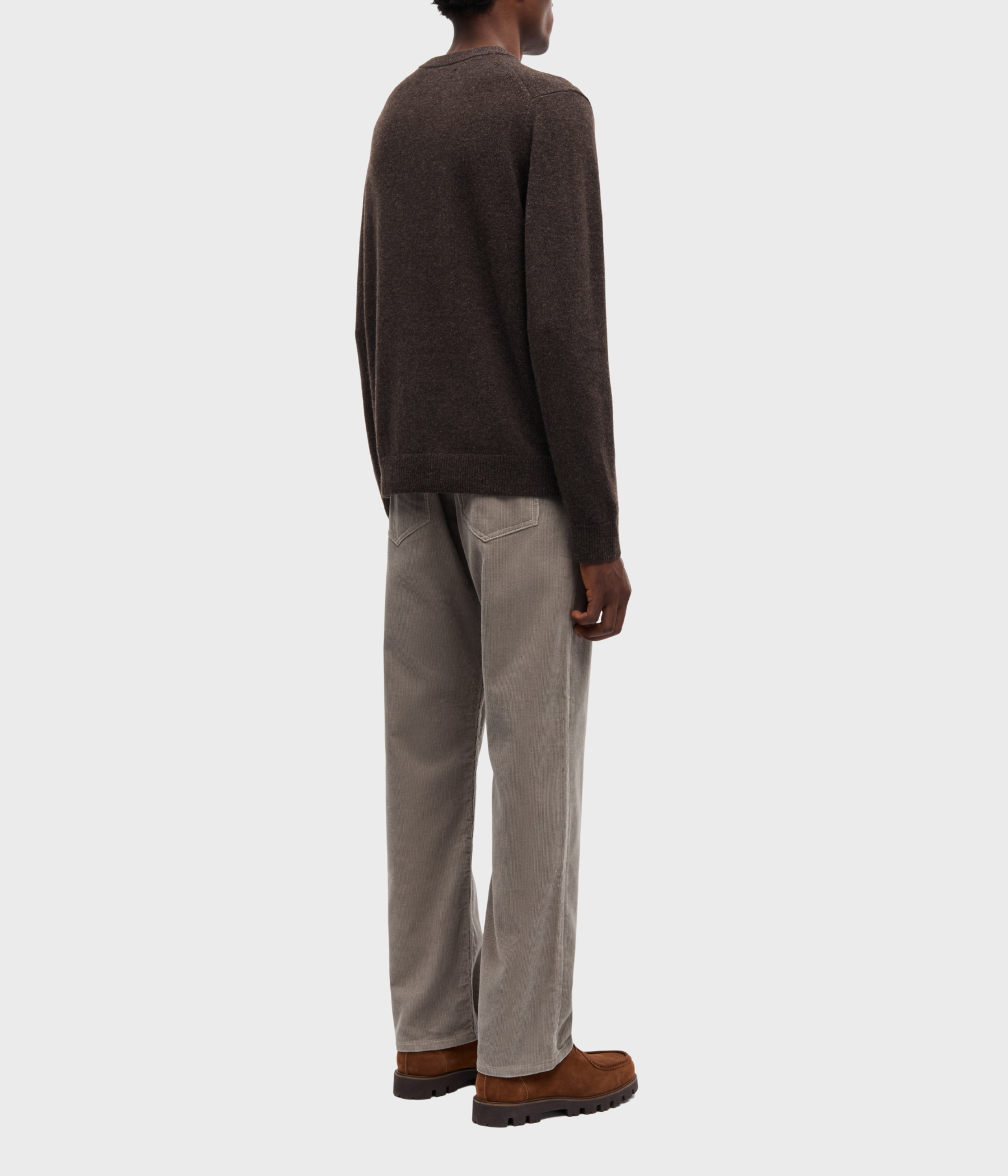ISAK KNIT SWEATER 15010 (190812TCX Turkish Coffee)