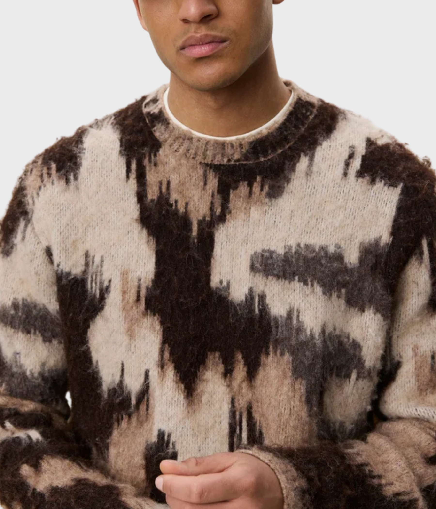 Forrest Crewneck Knit (872 Shopping Bag Brown)