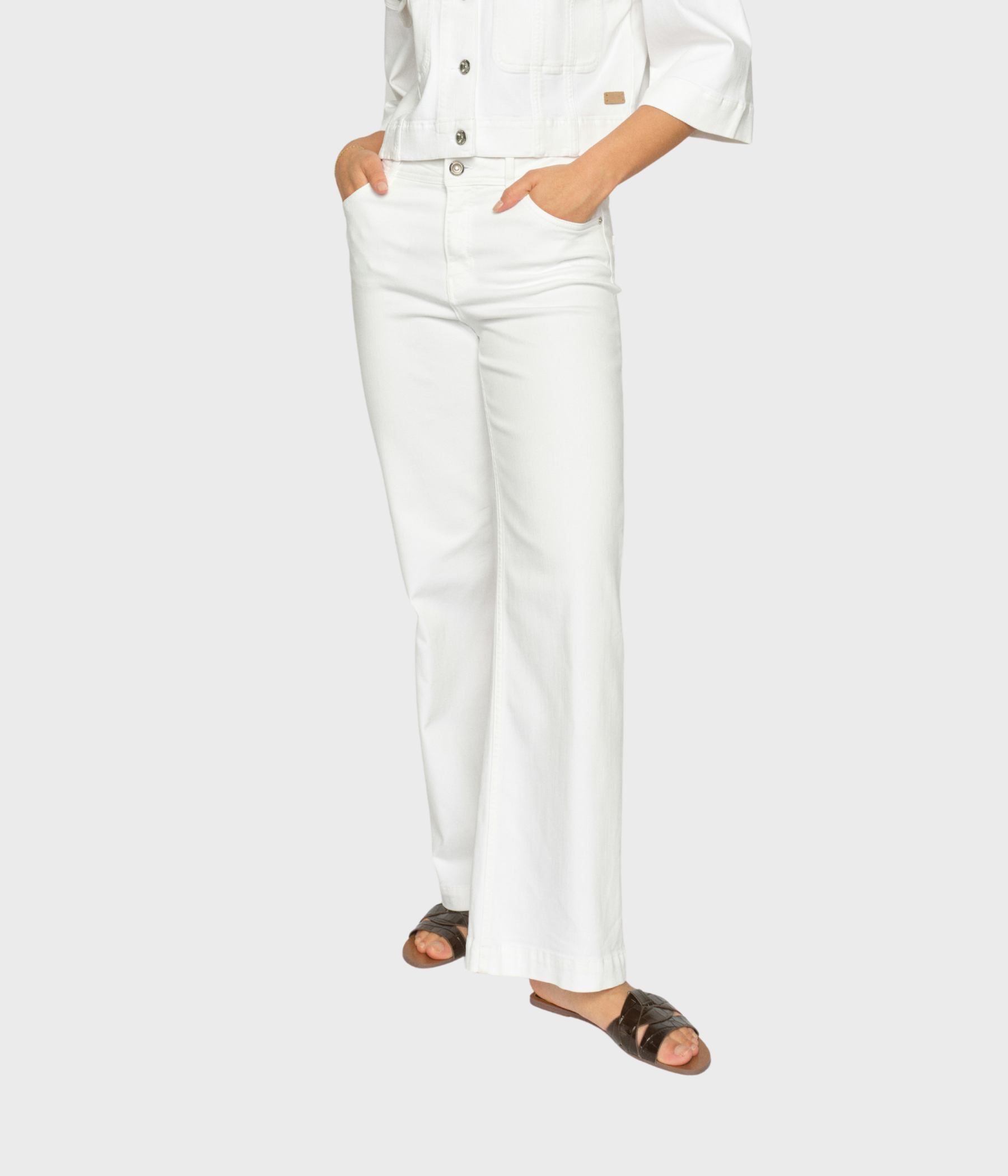 Mmdara Deluxe Jeans (109 Bright White)